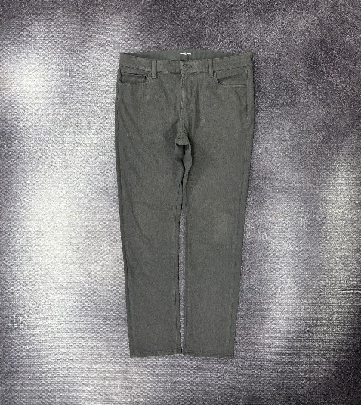 Global Work Global Work Japan Men’s Gray Avant Garde Hype Pants Trousers Size US 34 / EU 50 - 1 Thumbnail