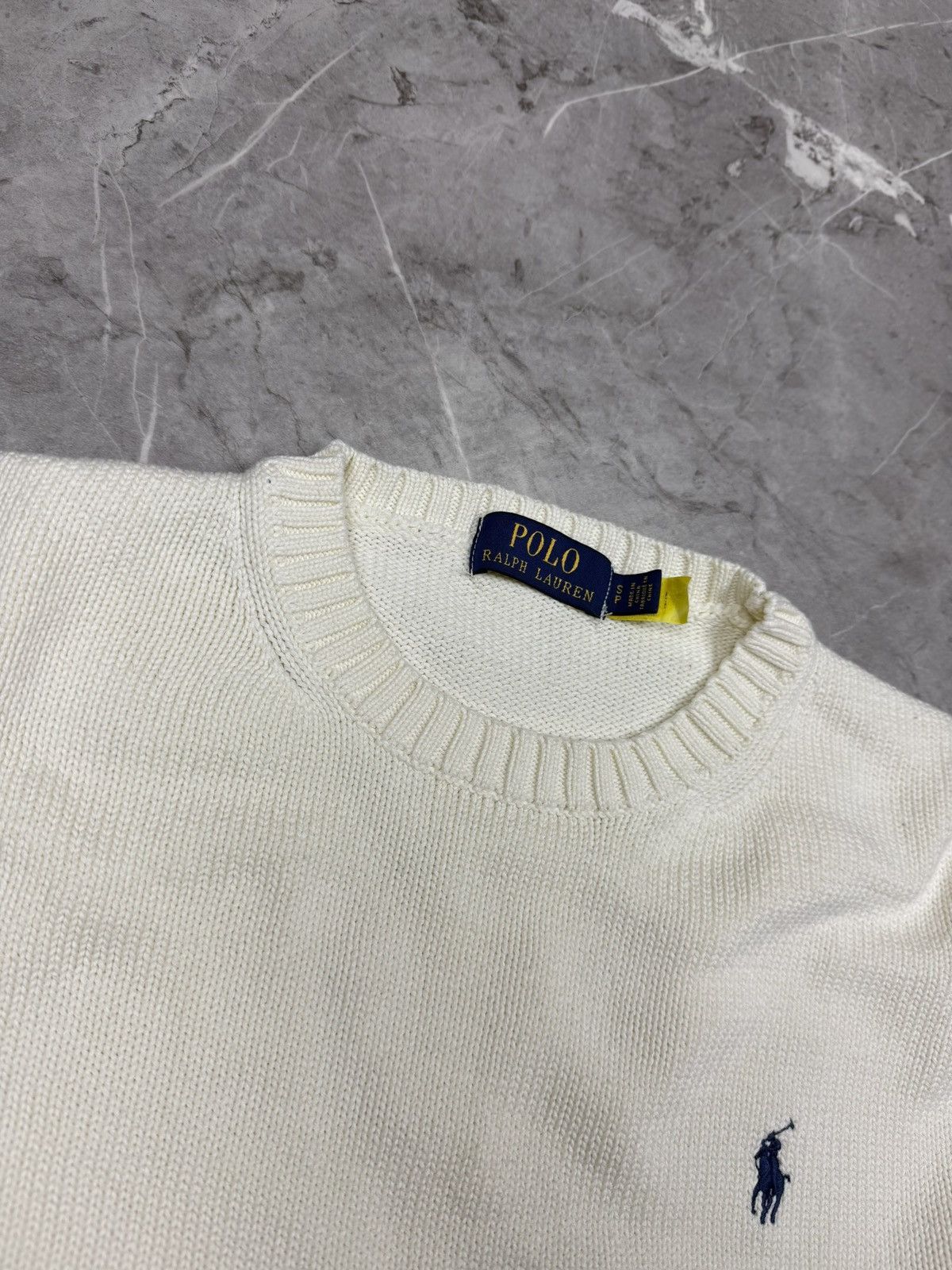 Polo Ralph Lauren Ralph Lauren Knit Sweater Cream | Old Money Knit | Size S Size US S / EU 44-46 / 1 - 3 Thumbnail