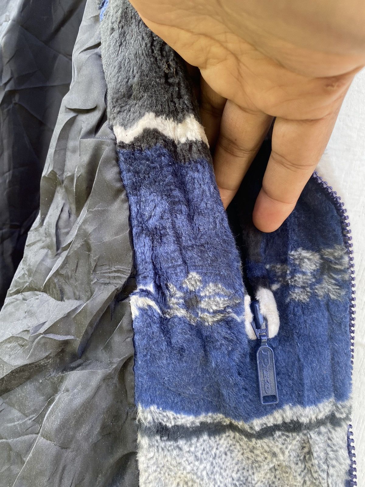 Ocean Pacific × Quiksilver × Stussy PIKO FLEECE NAVAJO ART STYLE HAWAII ZIPPER Size US M / EU 48-50 / 2 - 6 Thumbnail