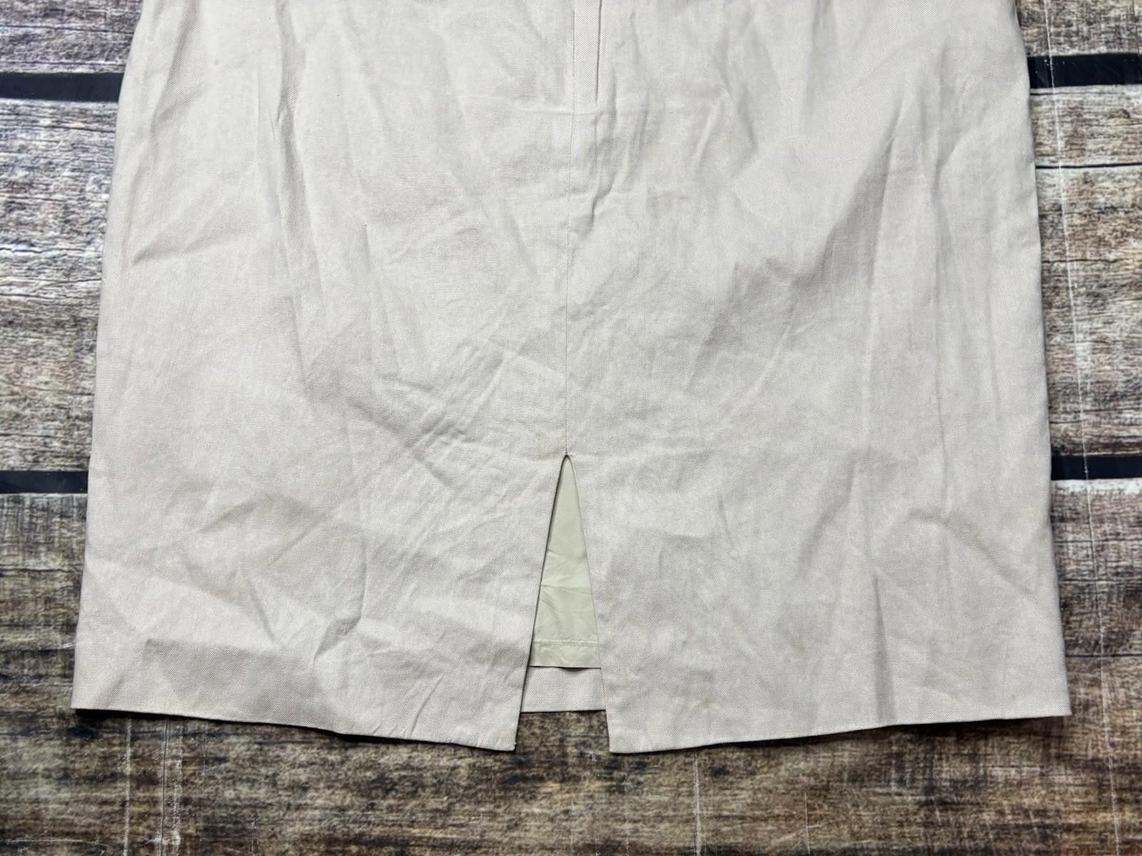 Brooks Brothers Brooks Brothers Skirt Womens Size 8 Linen Stretch Size 30" / US 8 / IT 44 - 9 Thumbnail