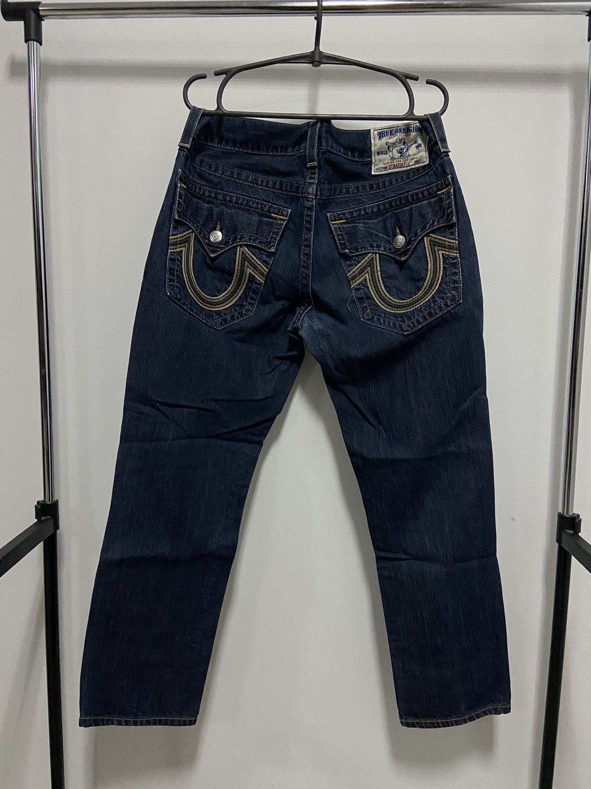 True Religion × Vintage True Religion straight jeans Pants Selvedge Vintage Size US 38 / EU 54 - 1 Thumbnail