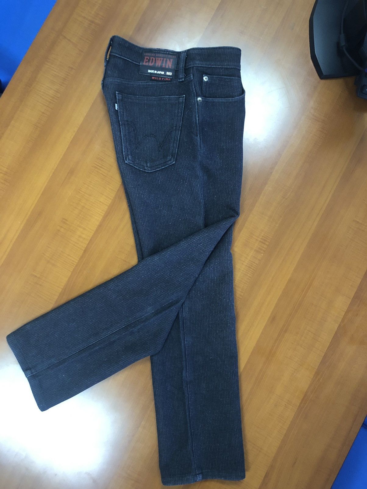 Edwin Edwin Wild Fire Checkered Jeans Size US 30 / EU 46 - 17 Thumbnail