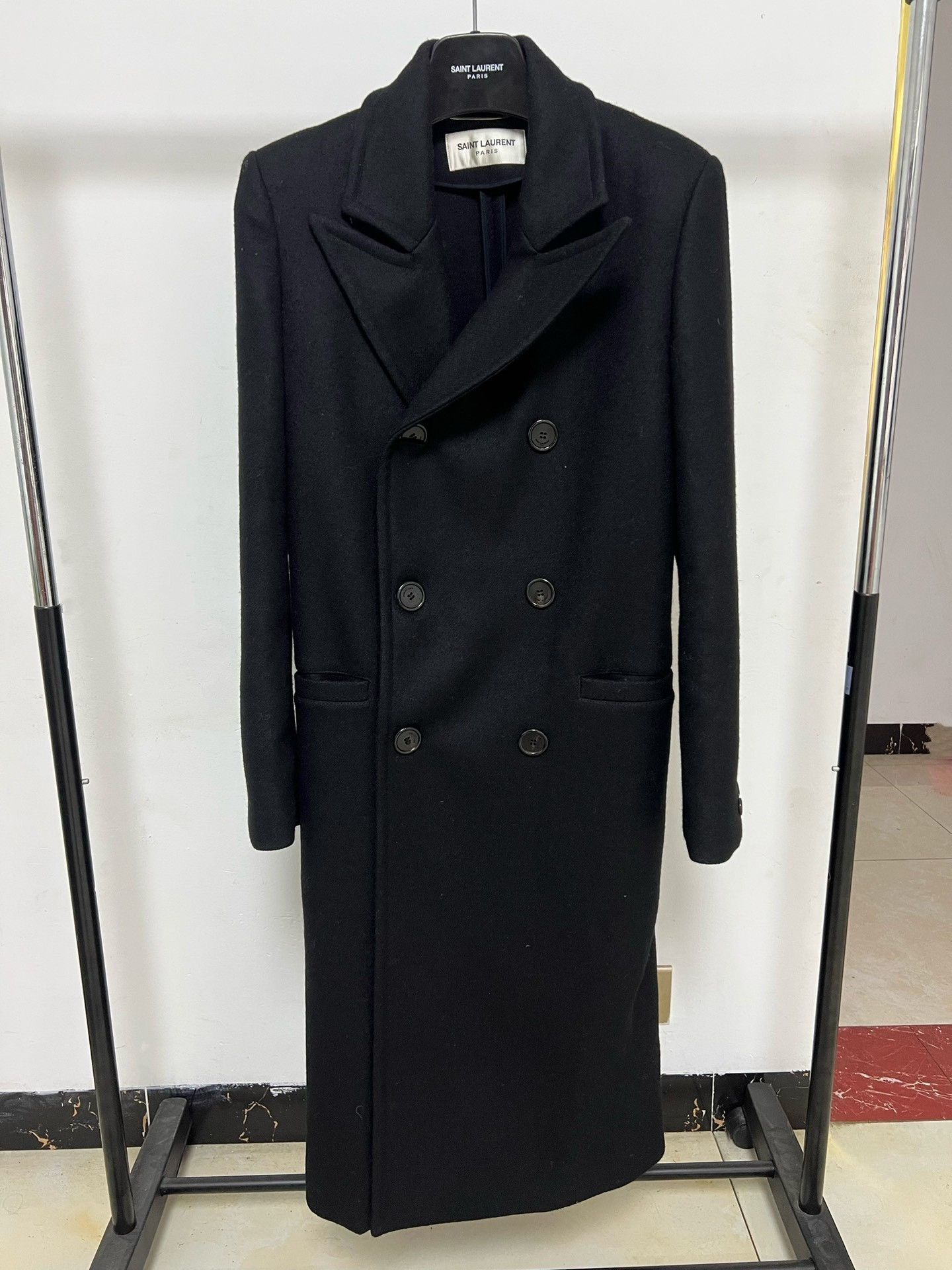 Saint Laurent Paris Saint Laurent 17FW Vampire Collar Coat Size US XS / EU 42 / 0 - 1 Thumbnail