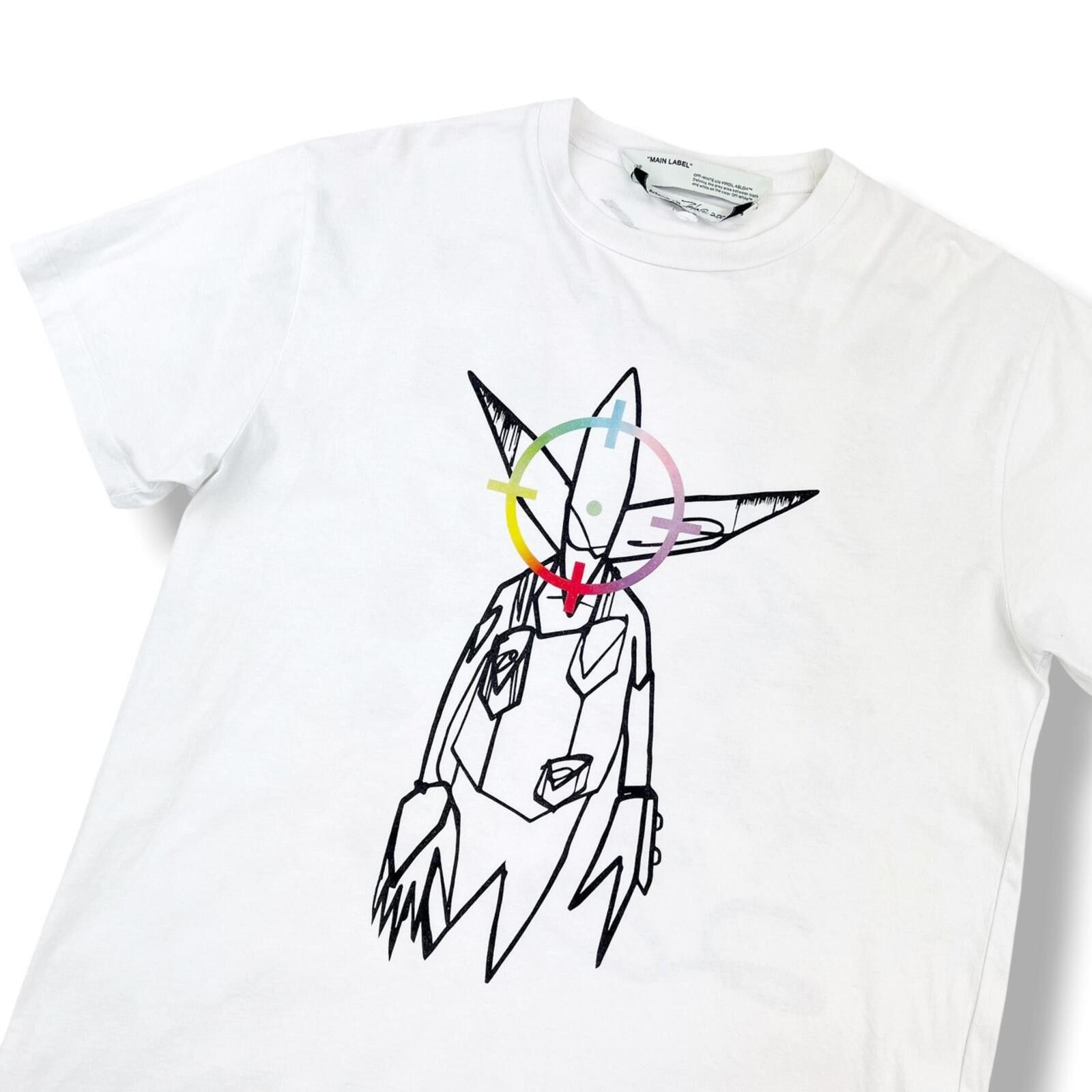Off-White Off-White x Futura T Shirt Size US L / EU 52-54 / 3 - 1 Thumbnail