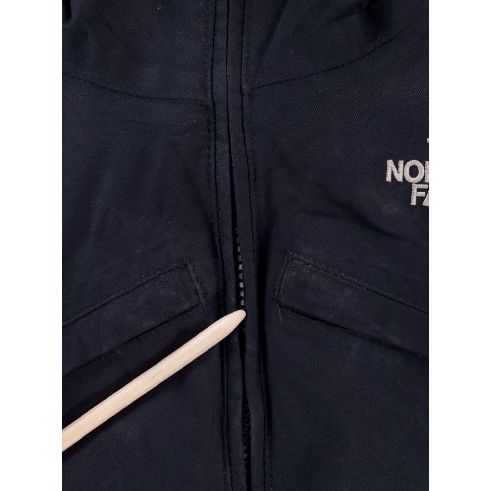 The North Face The North Face Coat Womens M Black Goose Down Hyvent Hooded Full Length Winter Parka Size M / US 6-8 / IT 42-44 - 3 Thumbnail
