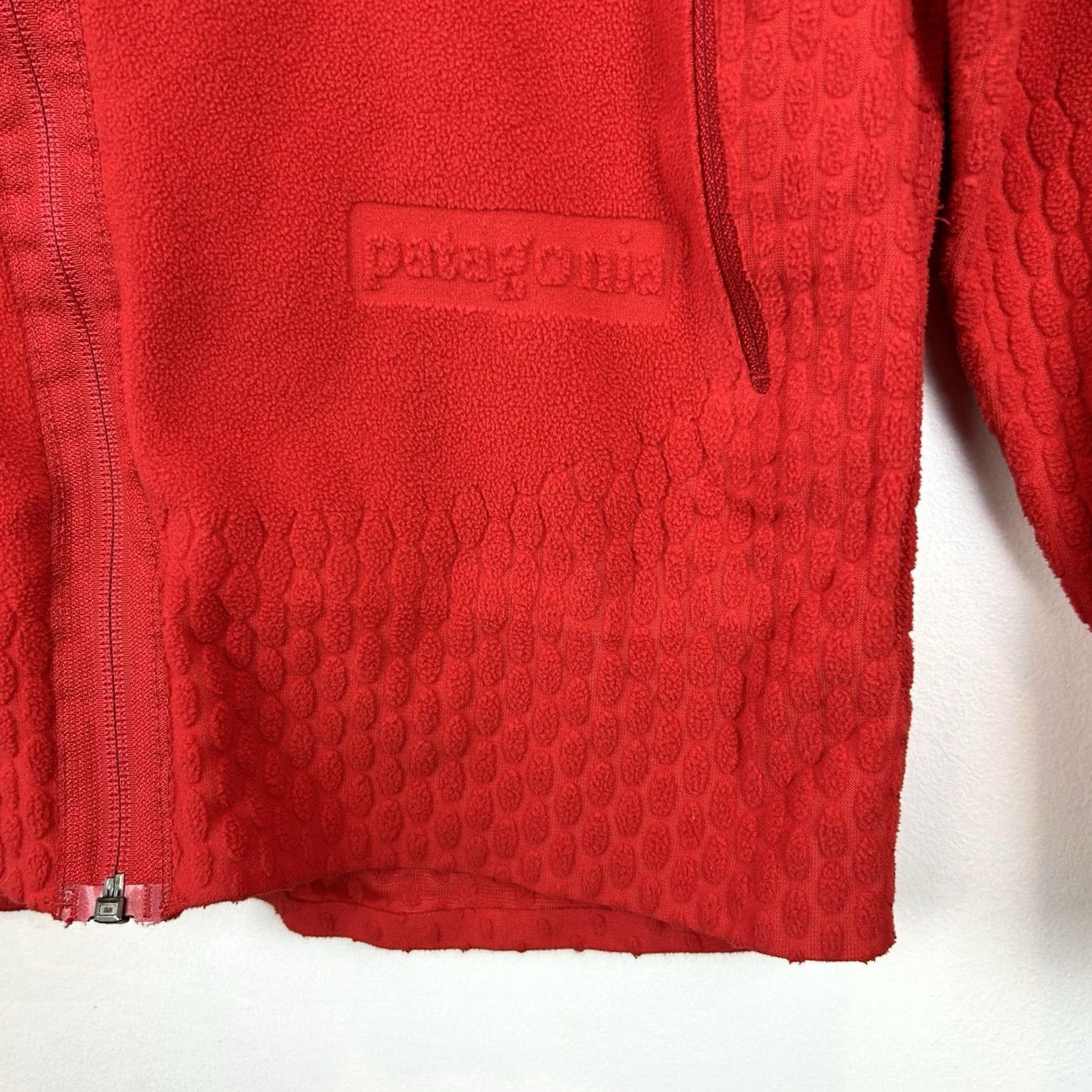 Patagonia Patagonia Jacket Mens Small Red Polartec Fleece Zip Up Soft Warm Hiking Gorpcore Size US S / EU 44-46 / 1 - 6 Thumbnail