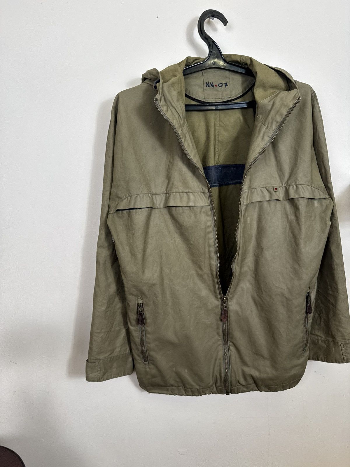 NN07 NN07 No Nationality Jacket Men's Bruce Full ZipOlive L Size US L / EU 52-54 / 3 - 7 Thumbnail