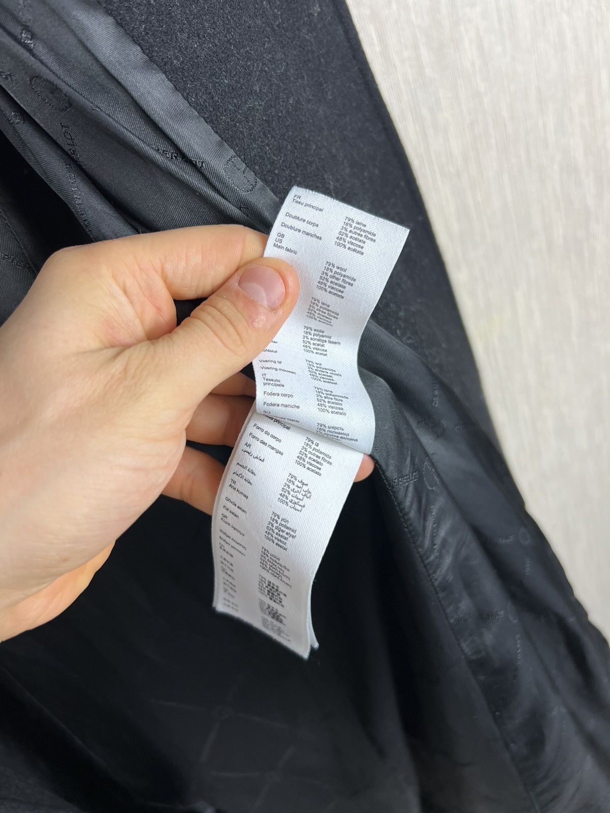 Other Claudie Pierlot Paris long wool coat parka designer jacket Size XS / US 0-2 / IT 36-38 - 19 Thumbnail