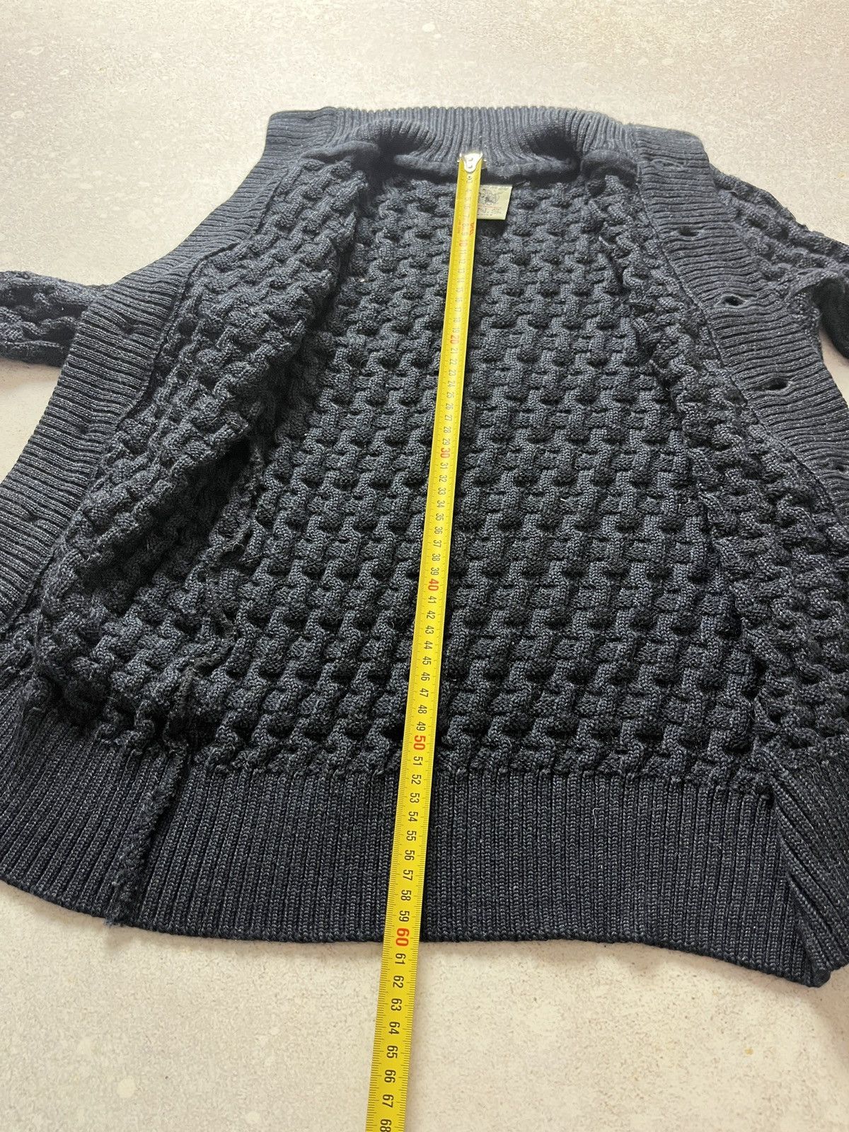 S.N.S. Herning DDP SNS HERNING Blue VIRGIN WOOL Stark Cardigan Sweater Size US S / EU 44-46 / 1 - 10 Thumbnail