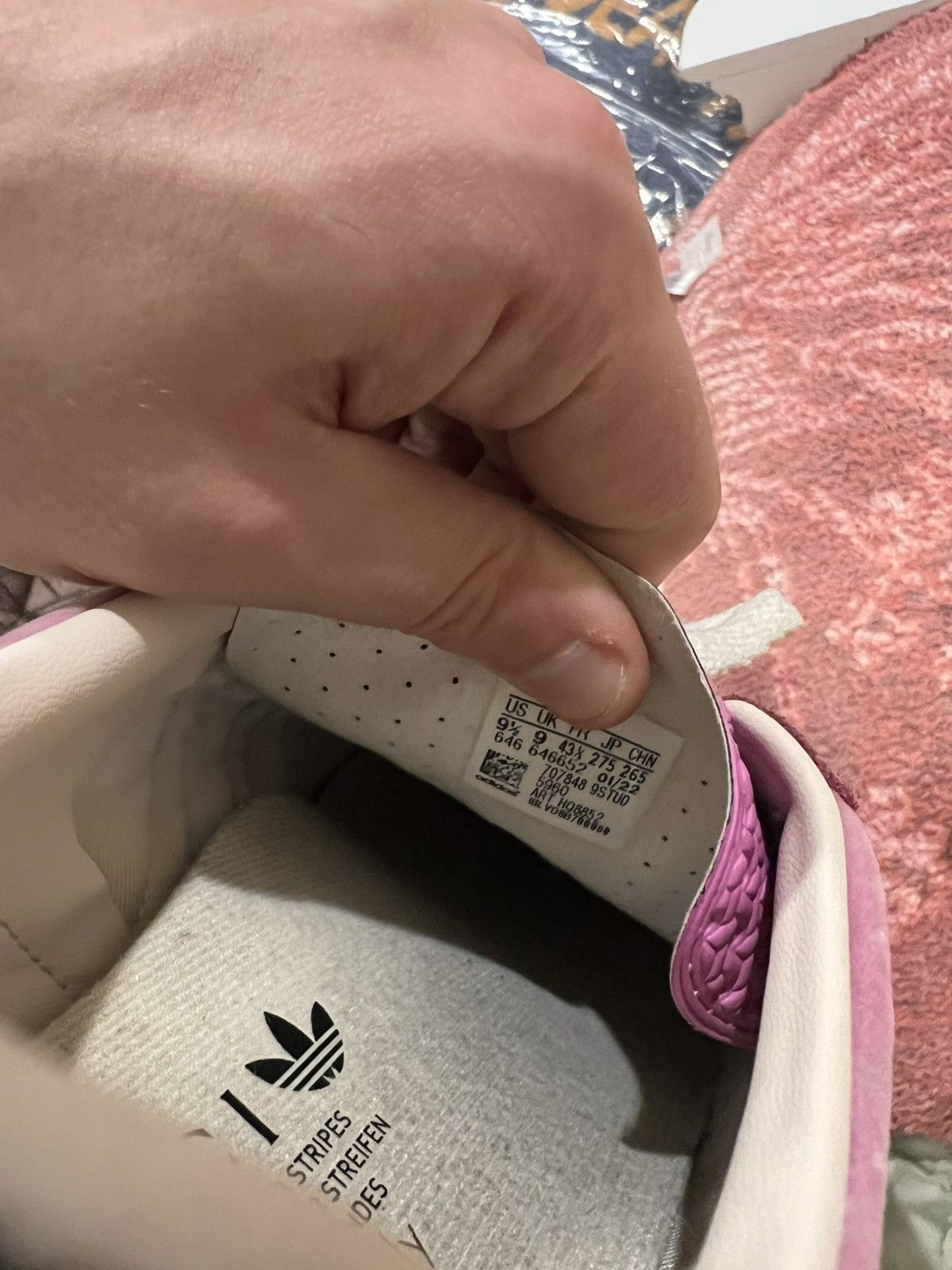 Adidas × Gucci Adidas x Gucci Gazelle Pink - US 9.5 Size US 9.5 / EU 42-43 - 10 Thumbnail