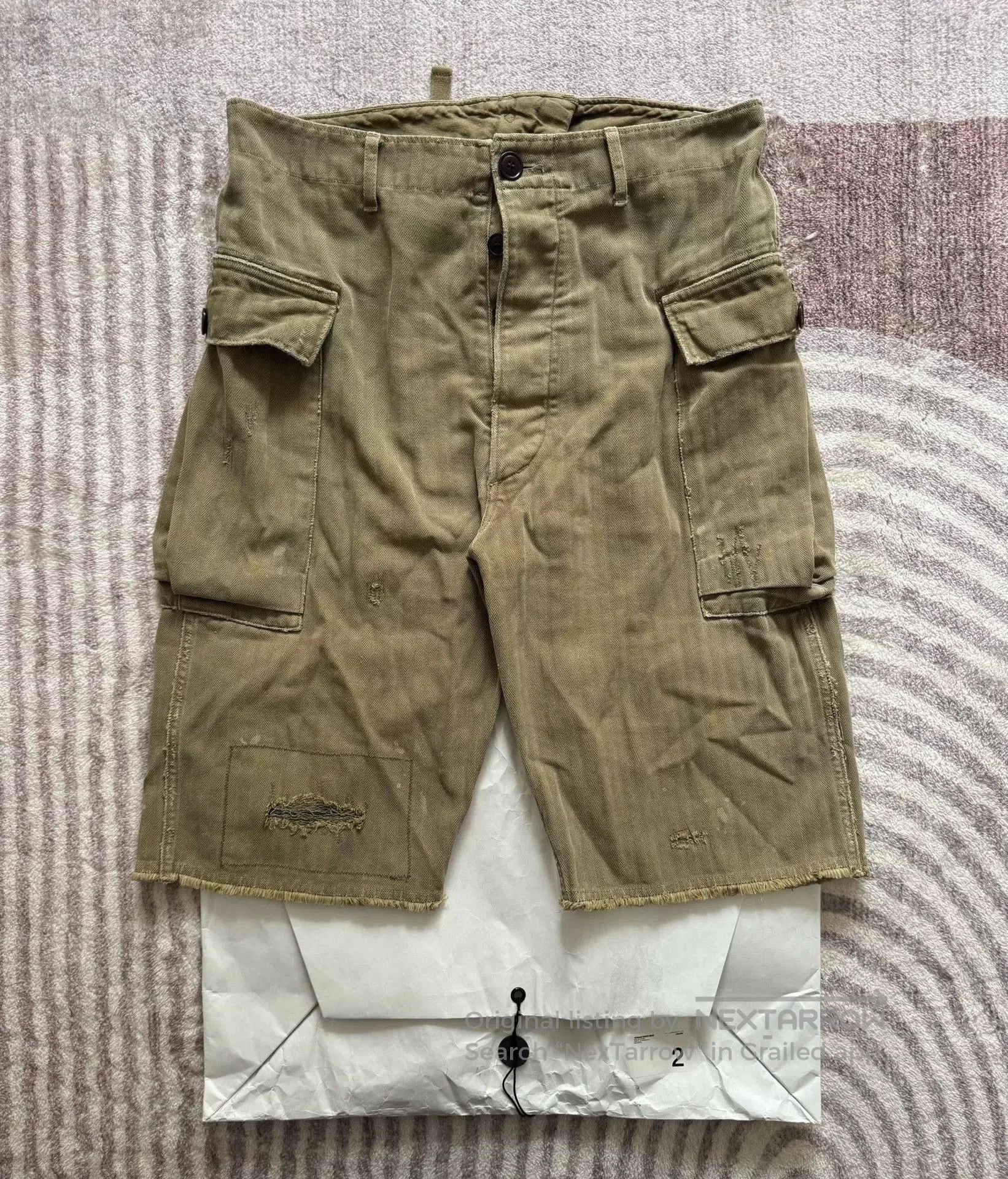 Visvim visvim 19aw veterans shorts khaki color. Size US 32 / EU 48 - 1 Thumbnail