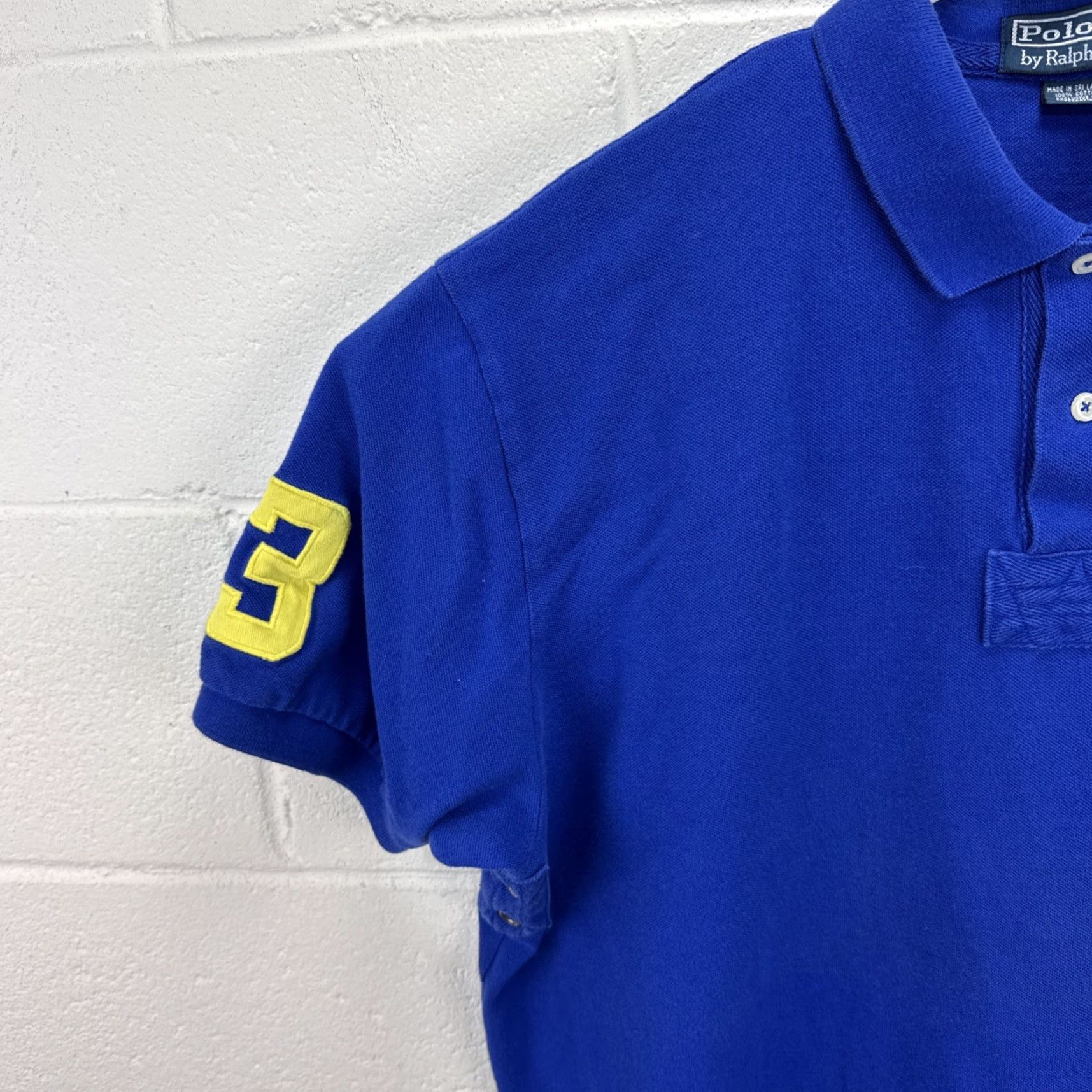 Polo Ralph Lauren Polo Ralph Lauren Shirt Mens XXL Polo Royal Blue Dueling Ponies Rugby Patch 3 Patch Polo Ralph Lauren Big Pony 90s Preppy Sports Mens Polo Shirt Size US XXL / EU 58 / 5 - 4 Thumbnail