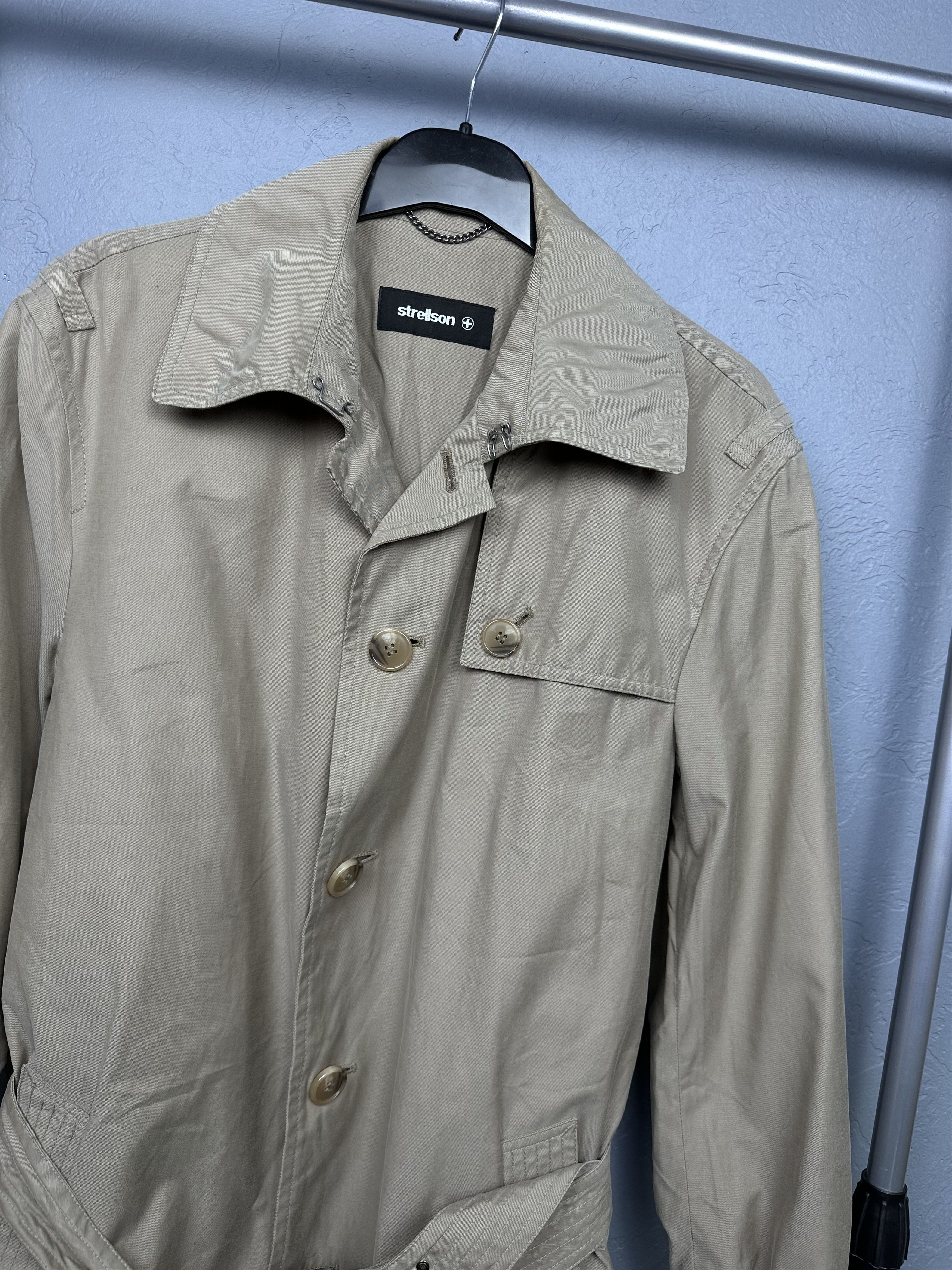 Strellson Strellson Vintage Mens Trench Coat Jacket Size US M / EU 48-50 / 2 - 2 Thumbnail