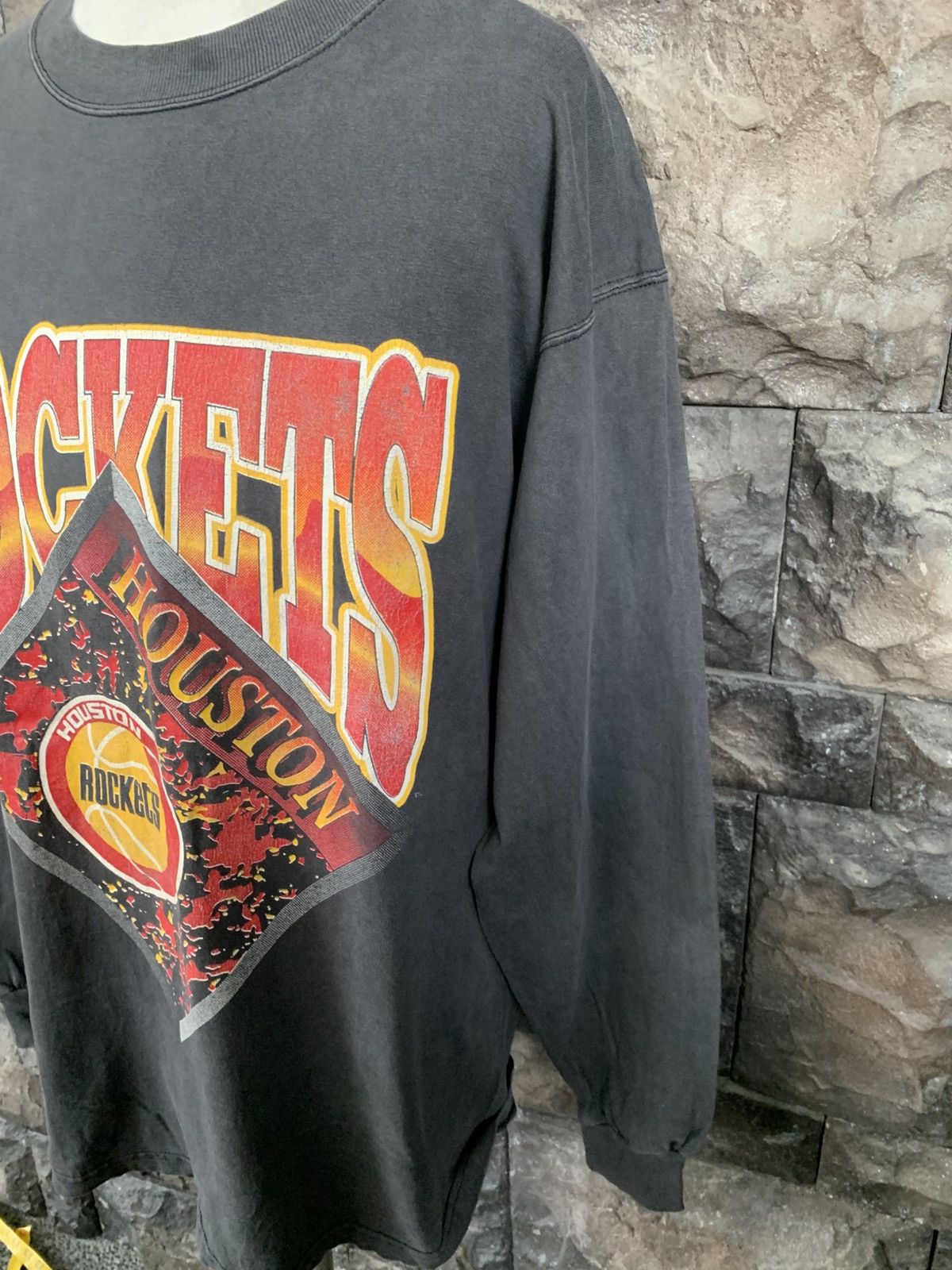 NBA Vintage Houston Rockets Basketball Team T shirt Size US XL / EU 56 / 4 - 3 Thumbnail