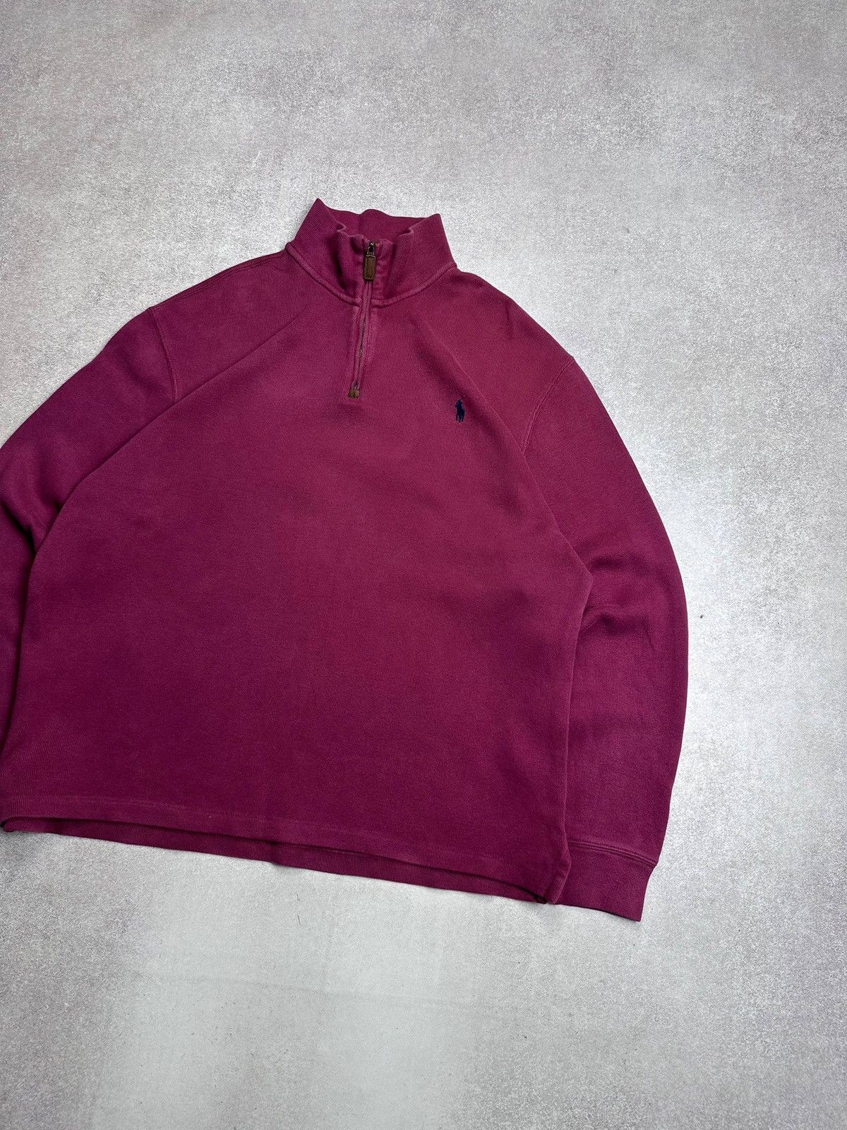 Polo Ralph Lauren Vintage Polo Ralph Lauren Quarter Zip Sweayer Old Money L Size US L / EU 52-54 / 3 - 2 Thumbnail
