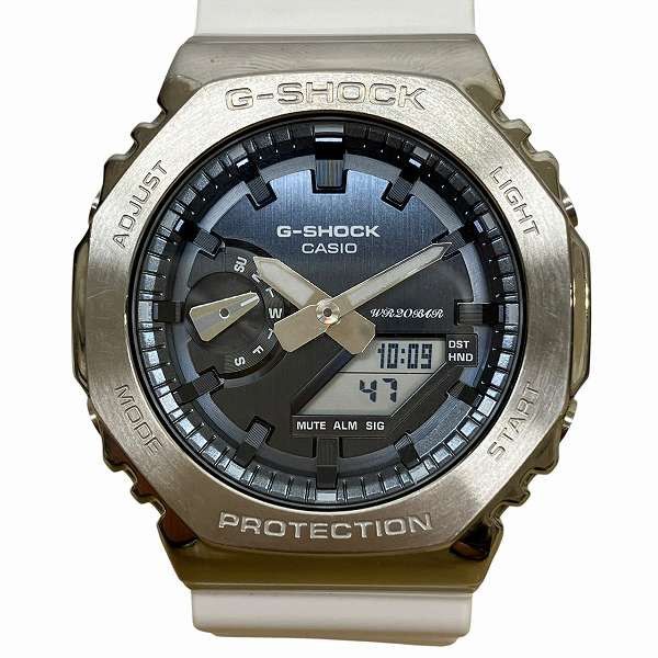 Other Casio G-Shock Gm-2100Ws Quartz Watch Metal Tote Bag Gm-2100Ws in Grey, Men's