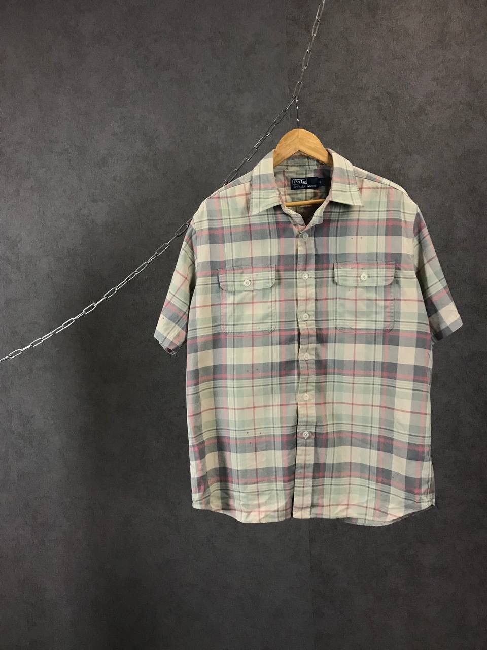 Polo Ralph Lauren Polo Ralph Lauren vintage double pocket designer shirt Size US L / EU 52-54 / 3 - 1 Thumbnail