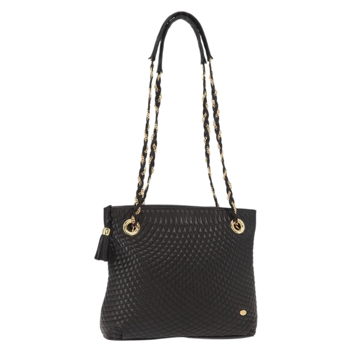 Bally Bally Vintage Chain Quilted Leather Size ONE SIZE - 1 Thumbnail