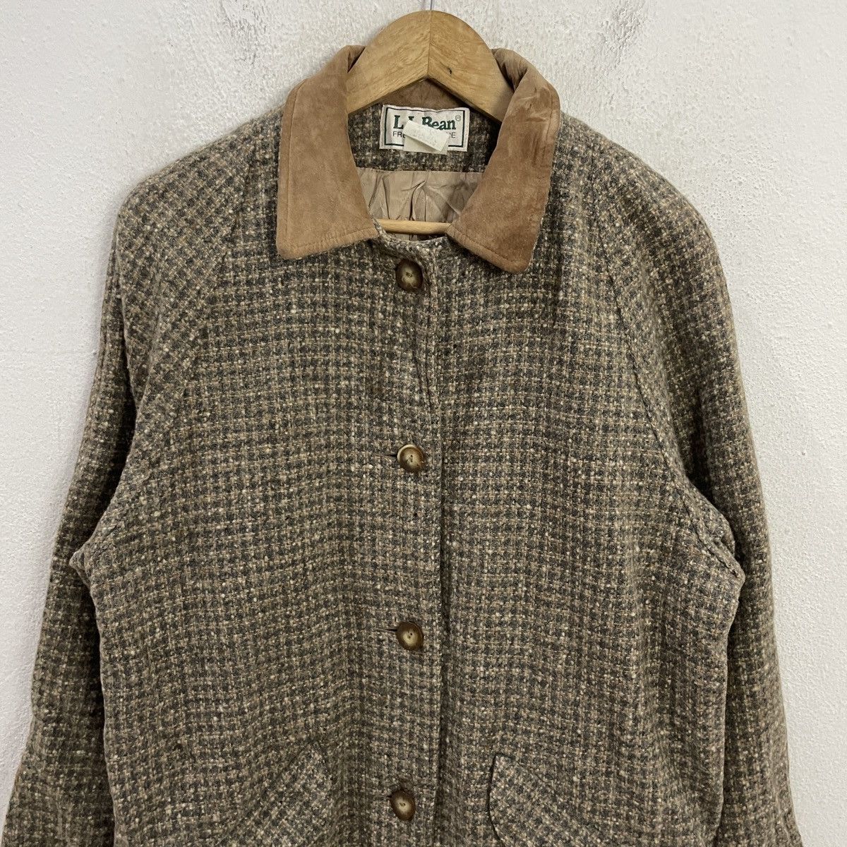 L.L. Bean Vintage 90s LL Bean Unisex Trench Coat Jacket Size US L / EU 52-54 / 3 - 4 Thumbnail
