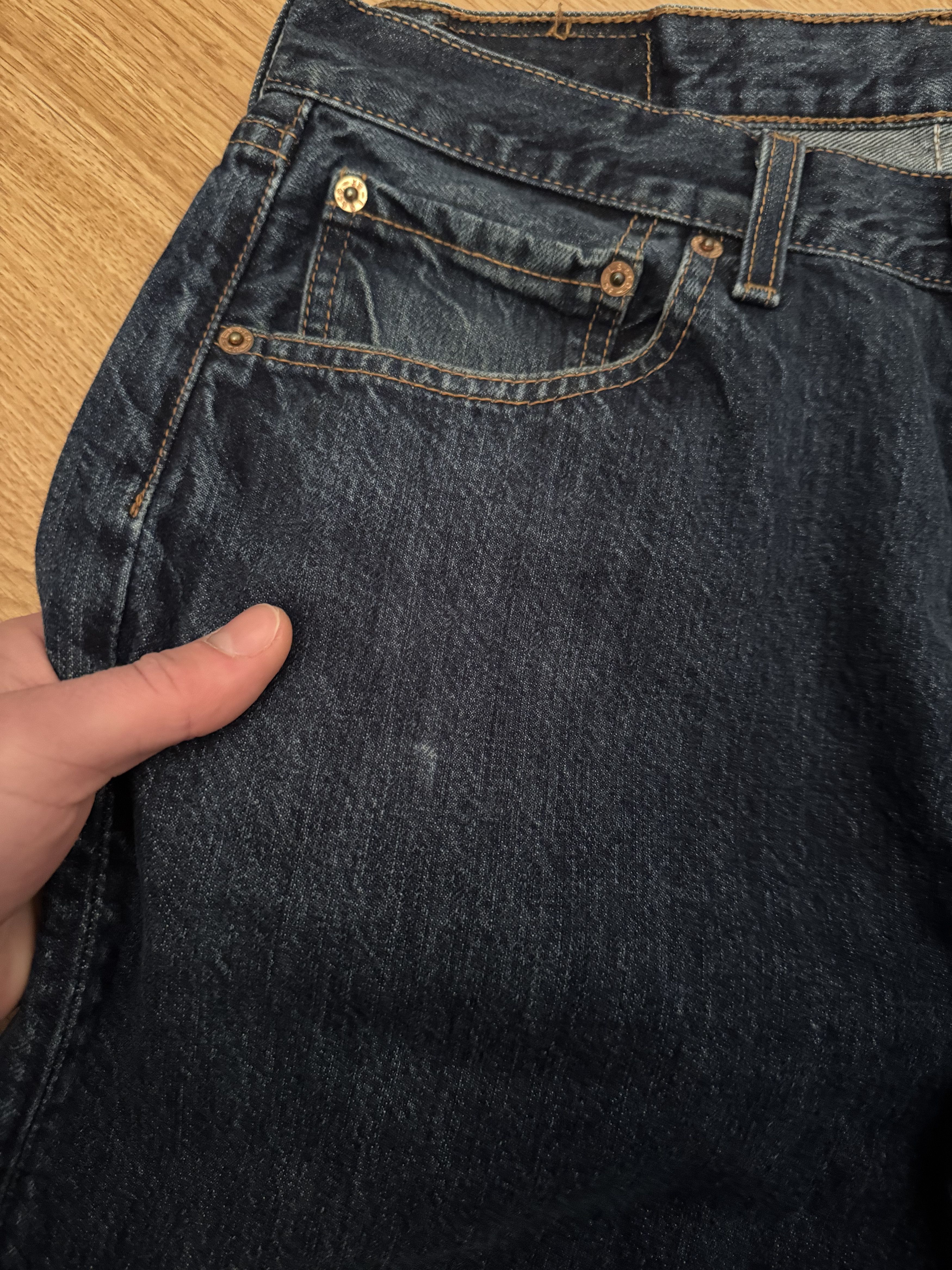 Levi's Vintage 2000s Levis 501 Denim Jeans Size 33x30 Size US 33 - 7 Thumbnail