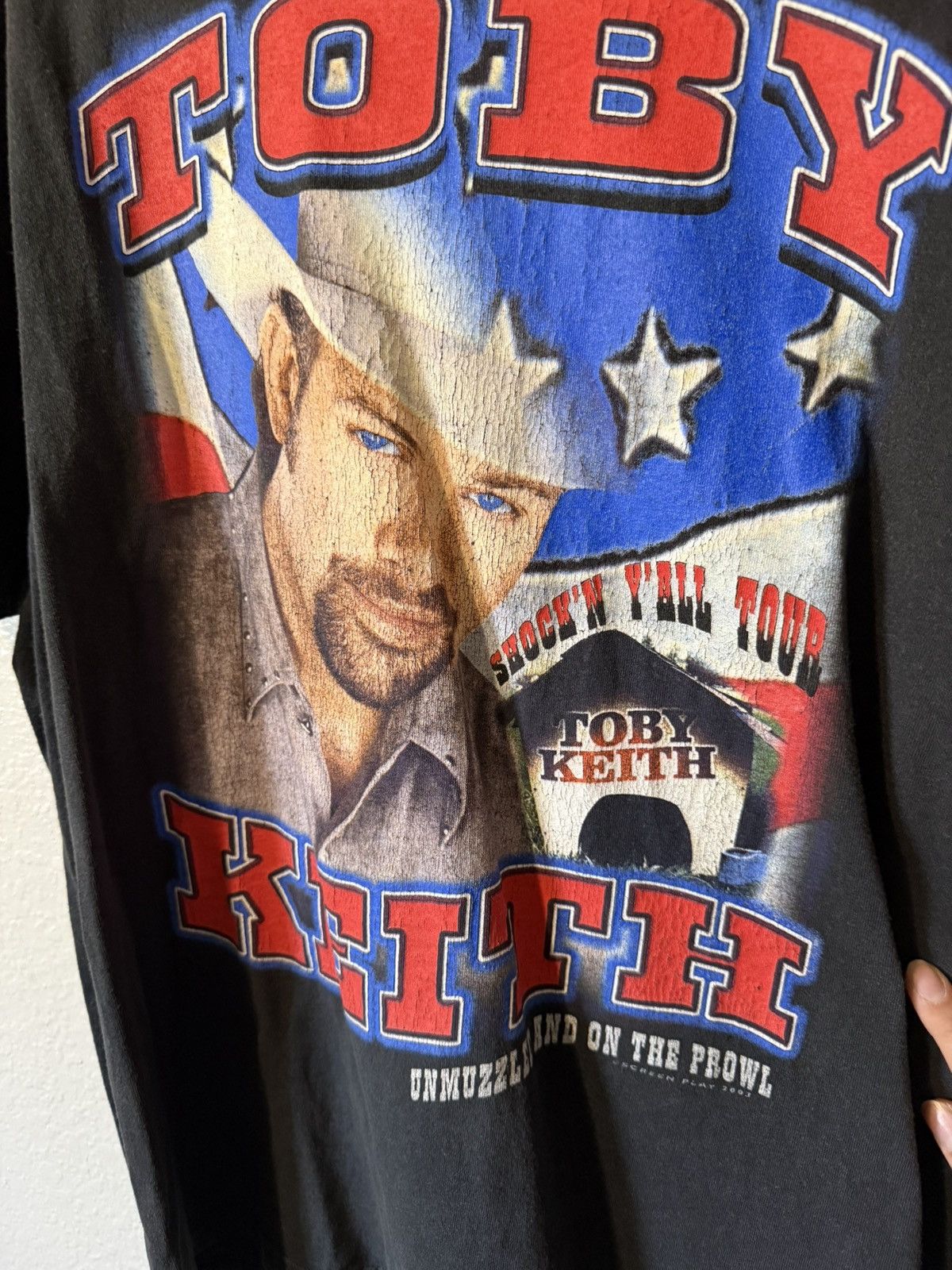 Other XL Vintage 2003 Toby Keith Shock’N Y’all Tour W/ Back-hit Size US XL / EU 56 / 4 - 3 Thumbnail