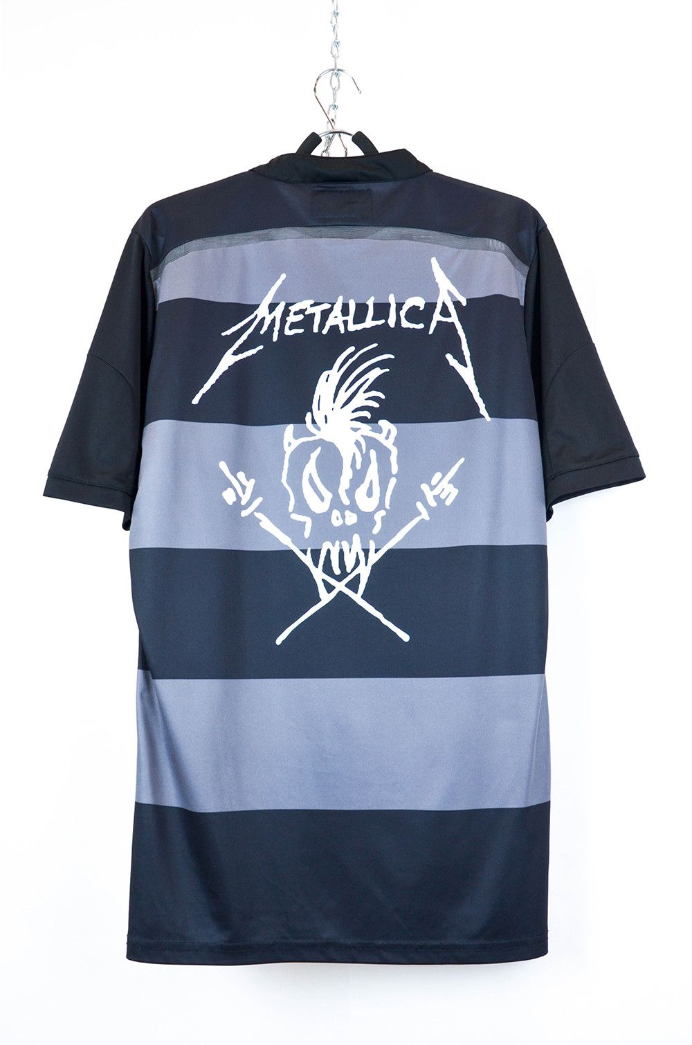 Metallica Metallica Heavy Since 1981 Rugby Striped Shirt – Size XL Size US XL / EU 56 / 4 - 2 Thumbnail