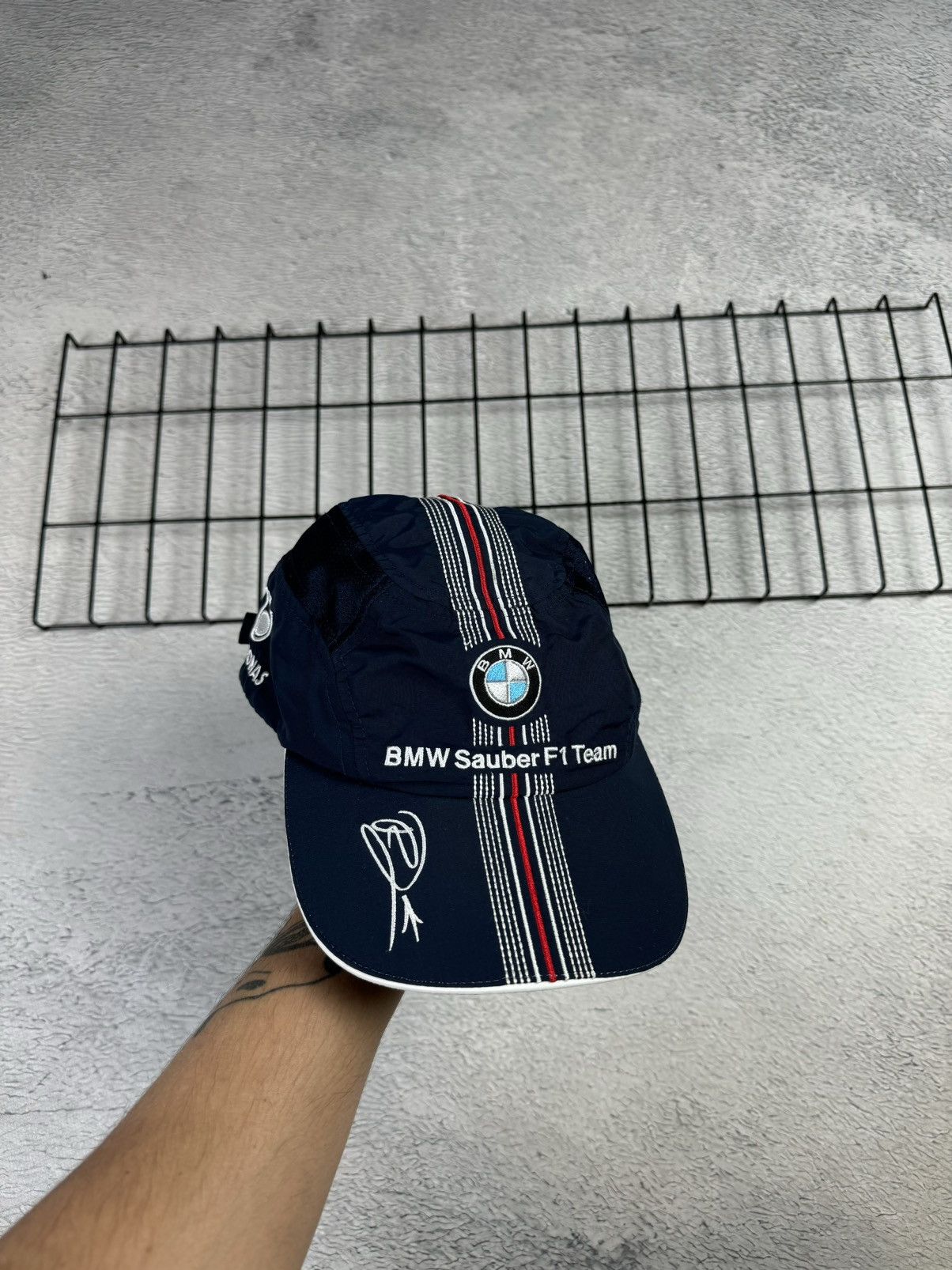 BMW BMW Sauber F1 Team Blue sport hats racing team OS size Size ONE SIZE - 2 Thumbnail