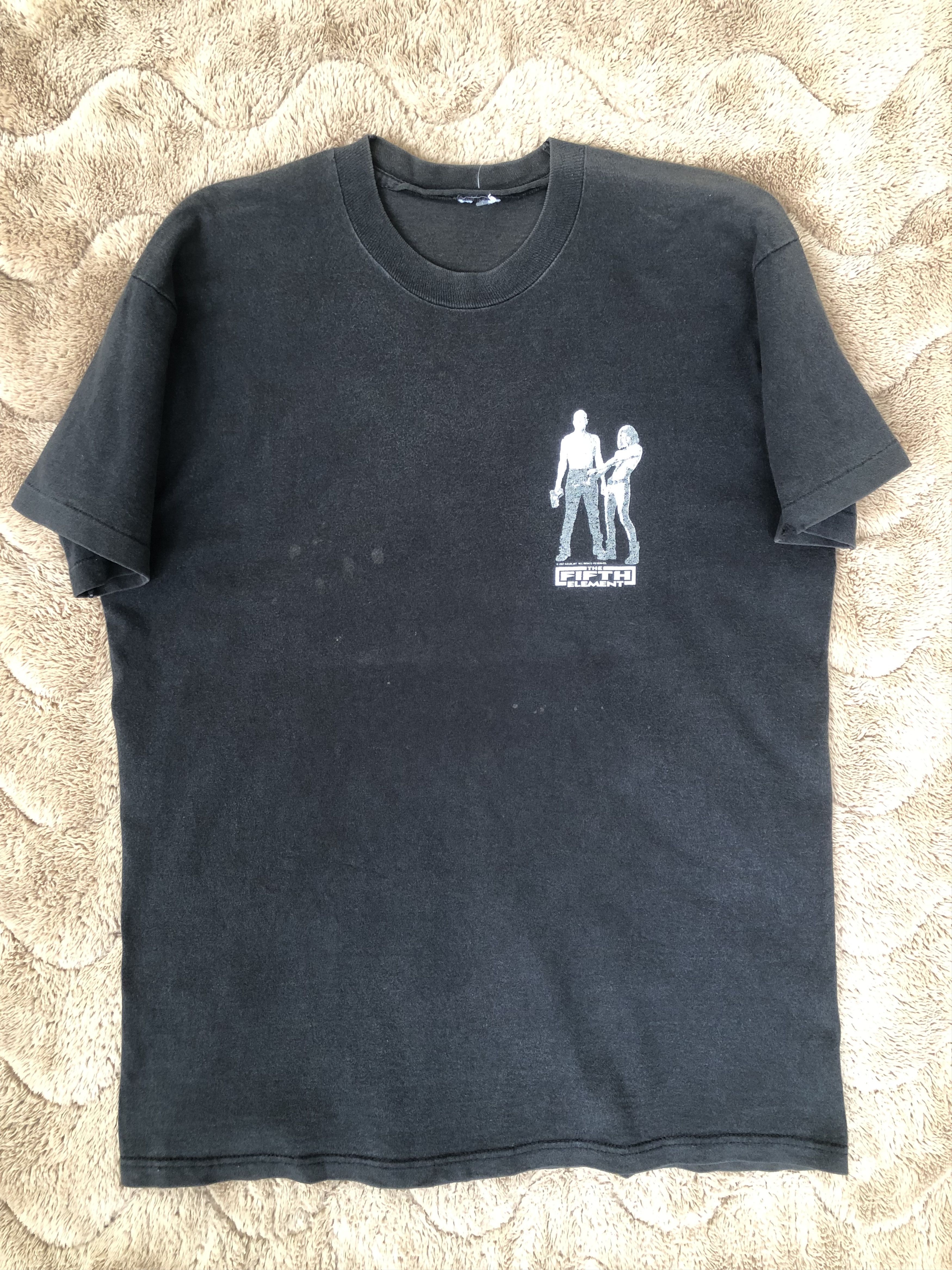 Vintage Vintage 90s The FIFTH ELEMENT Movie Tee Size US L / EU 52-54 / 3 - 4 Thumbnail