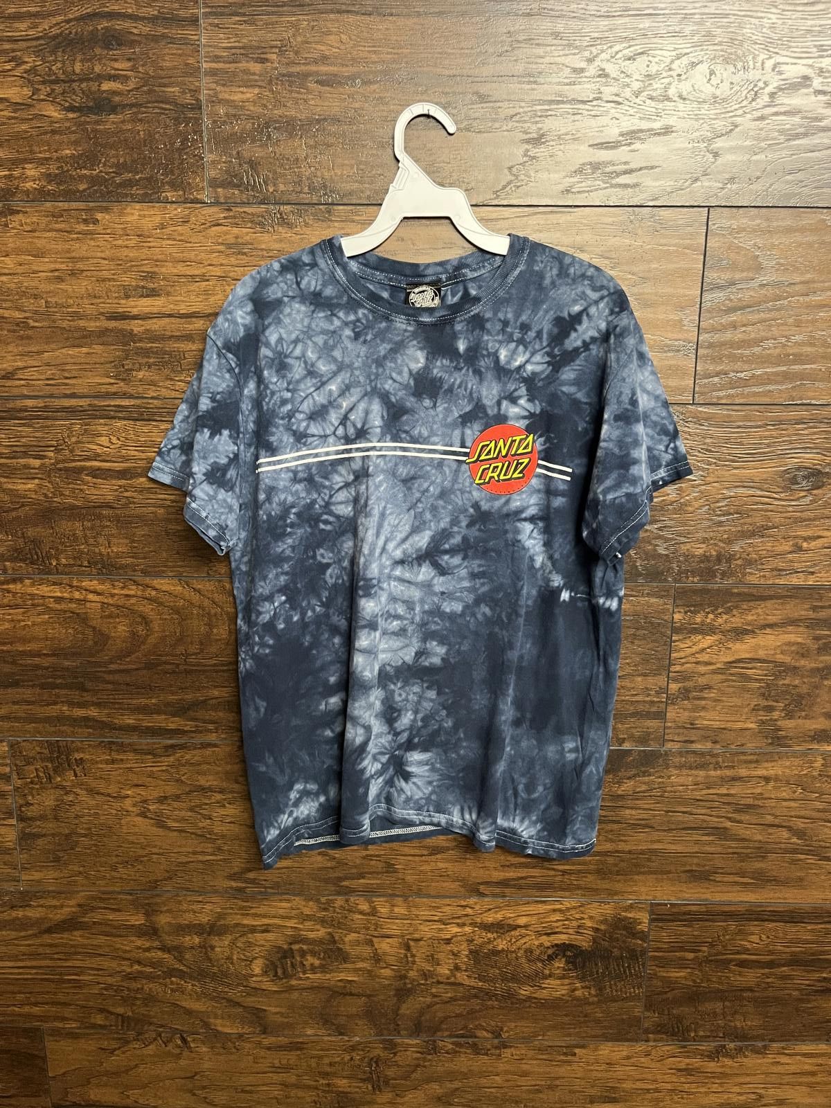 Santa Cruz Skateboards Faded Santa Cruz Dot Tie Dye T-shirt - Skate Tee -M Size US M / EU 48-50 / 2 - 2 Thumbnail