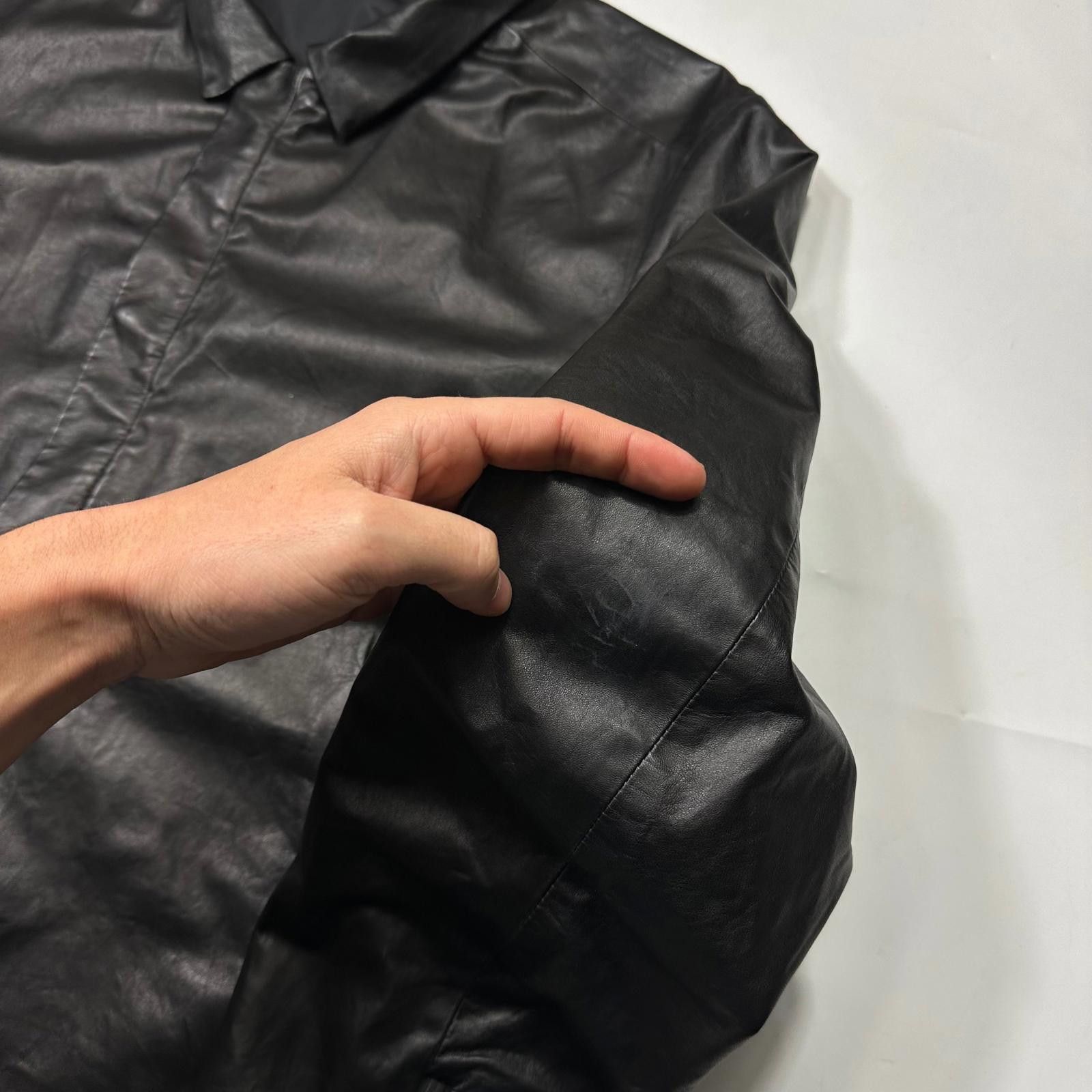 Prada Prada Sport 2007 Glove Leather + Nylon Reversible Jacket - L Size US L / EU 52-54 / 3 - 8 Thumbnail
