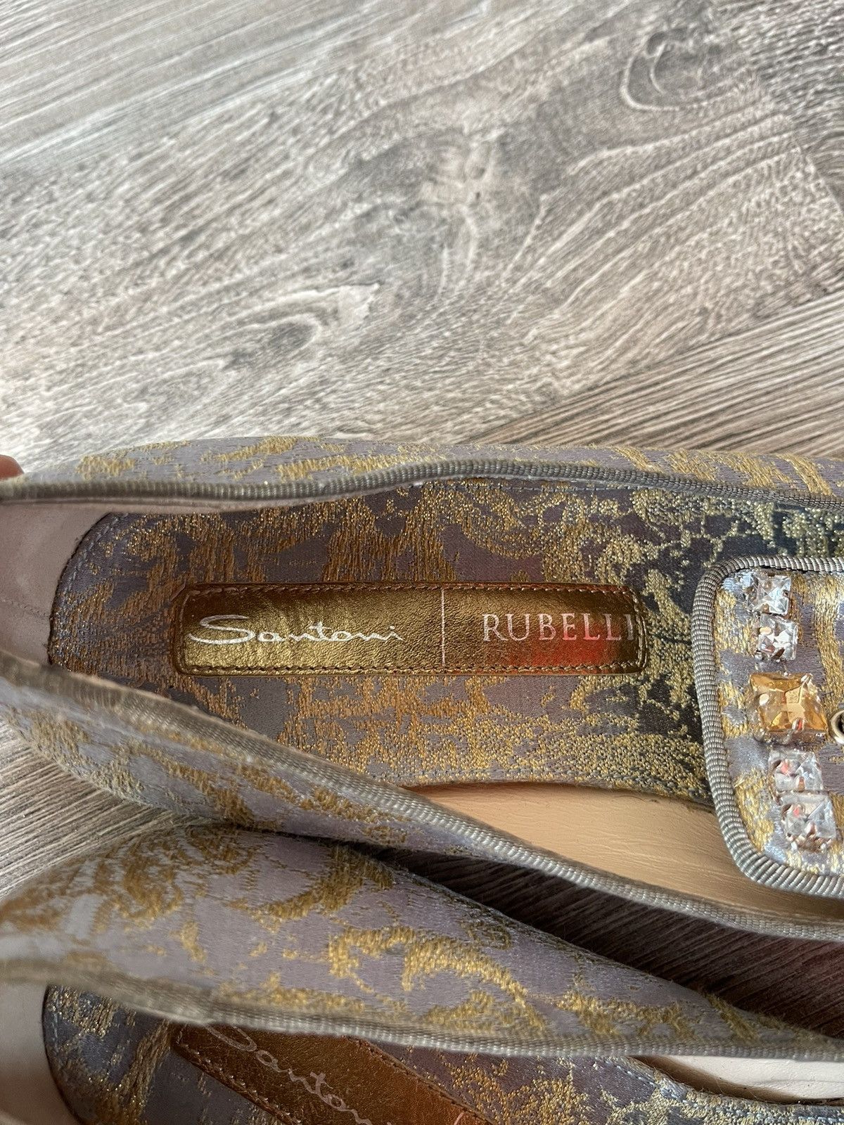 Santoni 🔥santoni rubelli shoes loafers Size US 7 / IT 37 - 6 Thumbnail