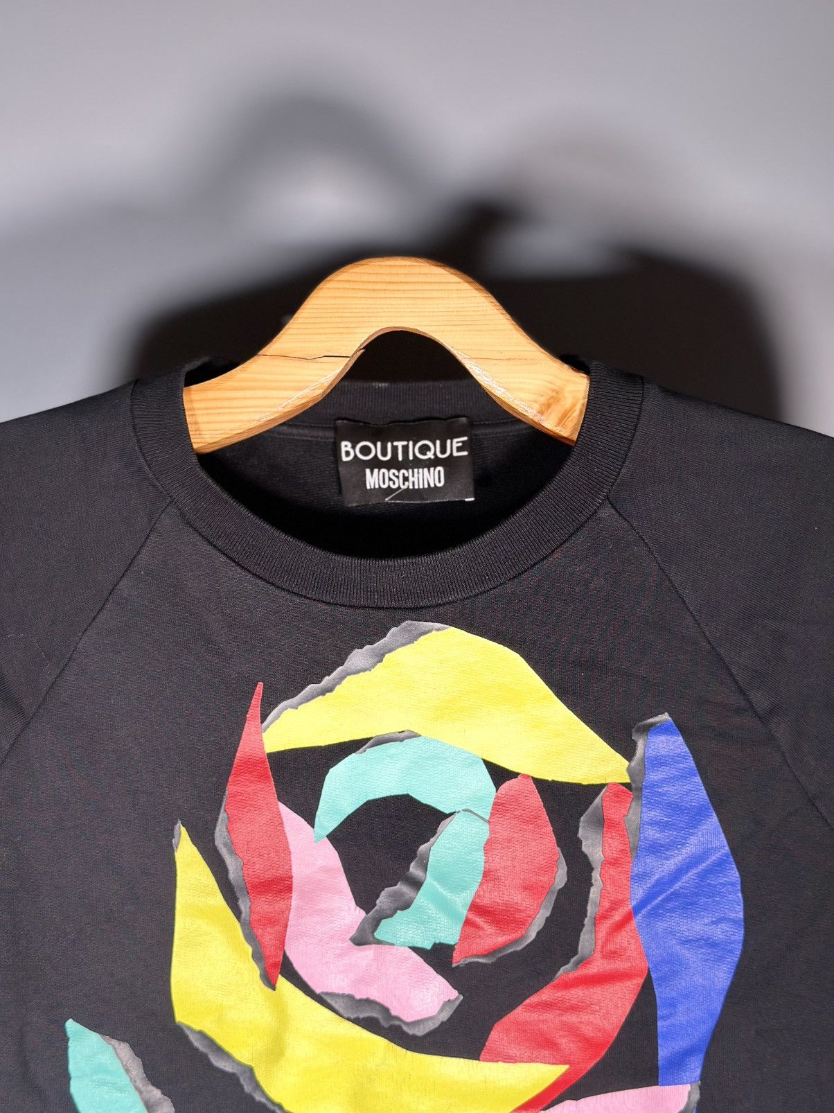 Moschino Moschino boutique women sweatshirts multicolor flower Size S / US 4 / IT 40 - 2 Thumbnail