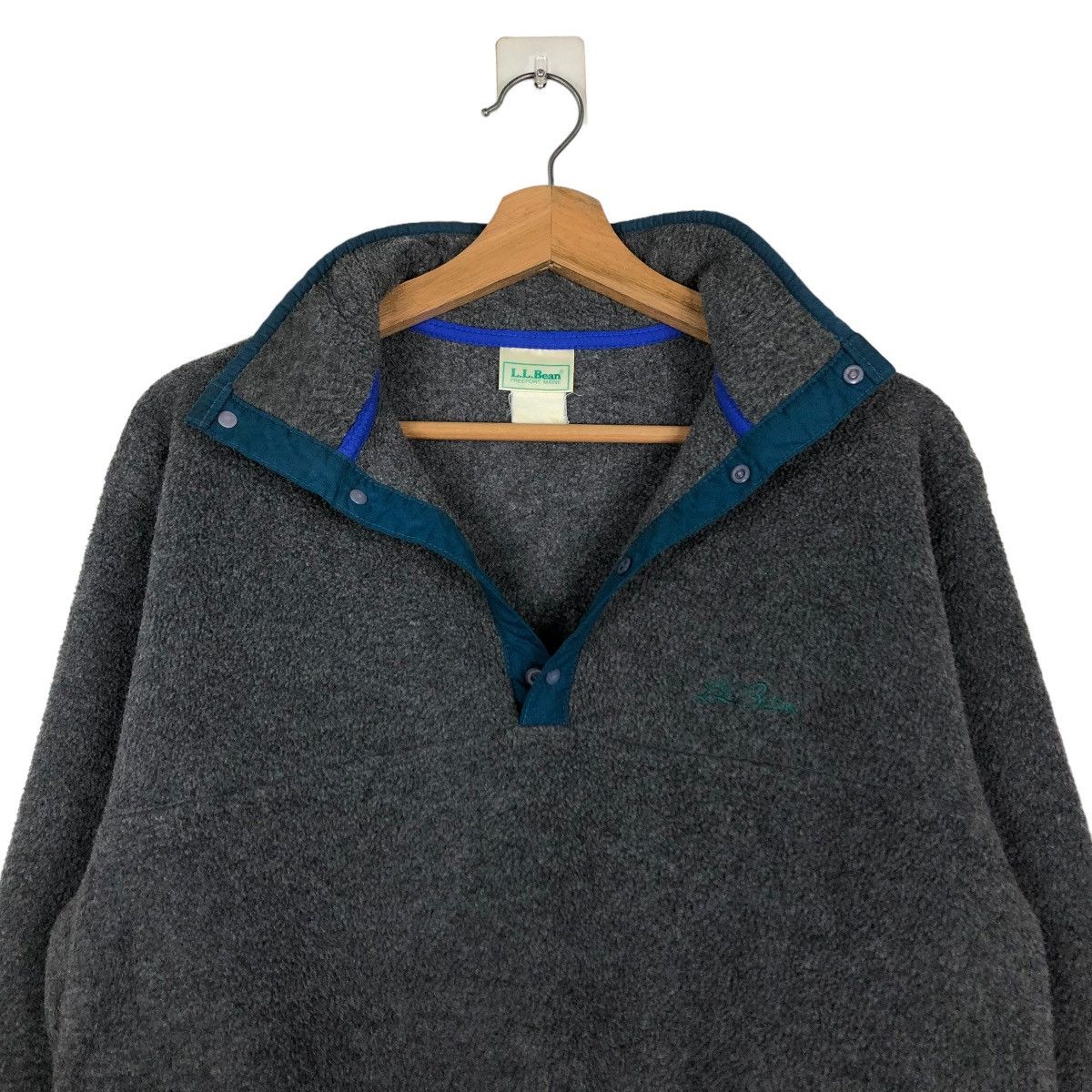 Japanese Brand 🔥VINTAGE FLEECE JACKET L.L.BEAN SMALL PONY Size US M / EU 48-50 / 2 - 13 Thumbnail