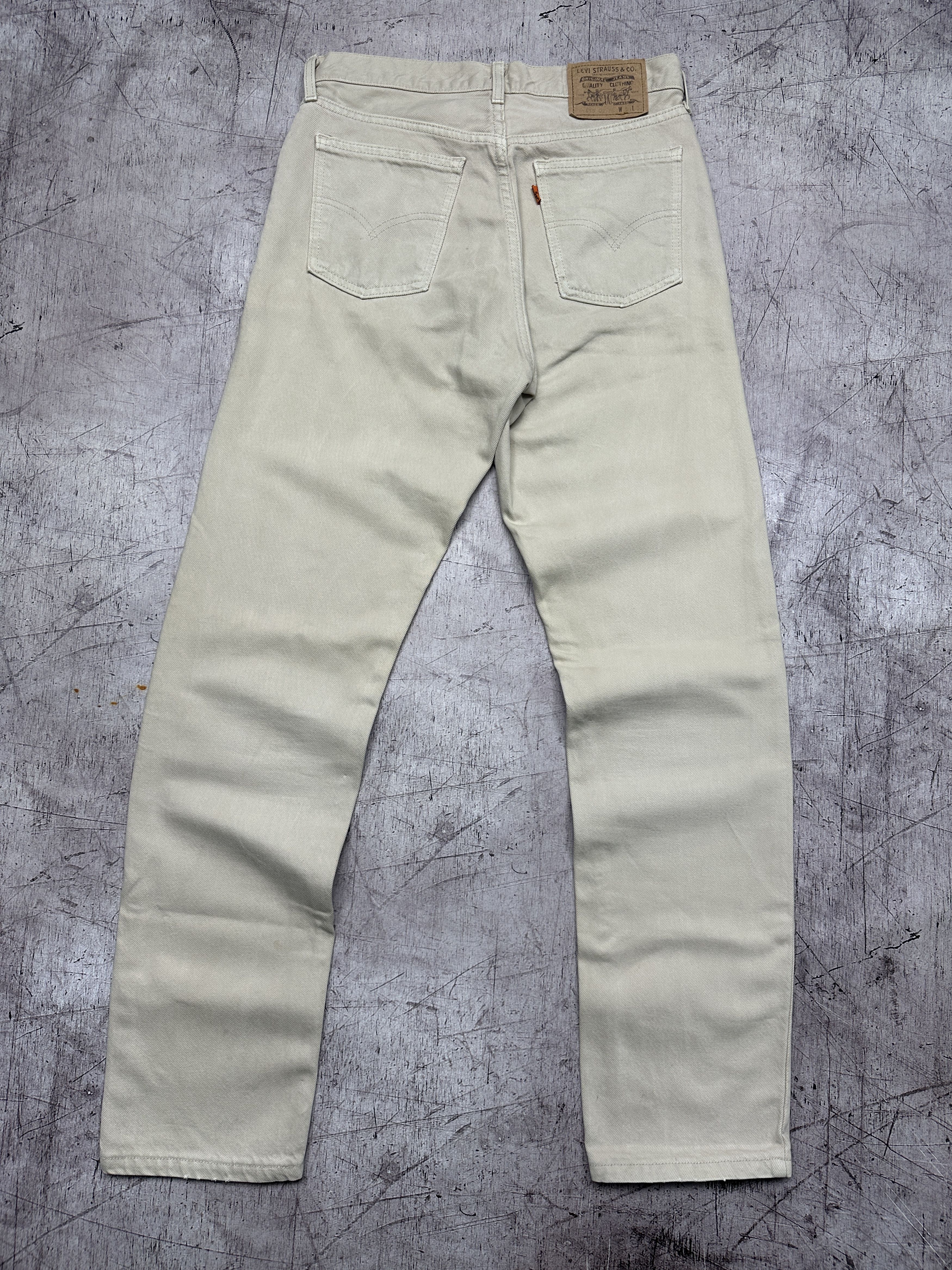 Levi's Levis 615 90s Vintage Mens Orange Tab Denim Pants Jeans Size US 31 - 1 Thumbnail