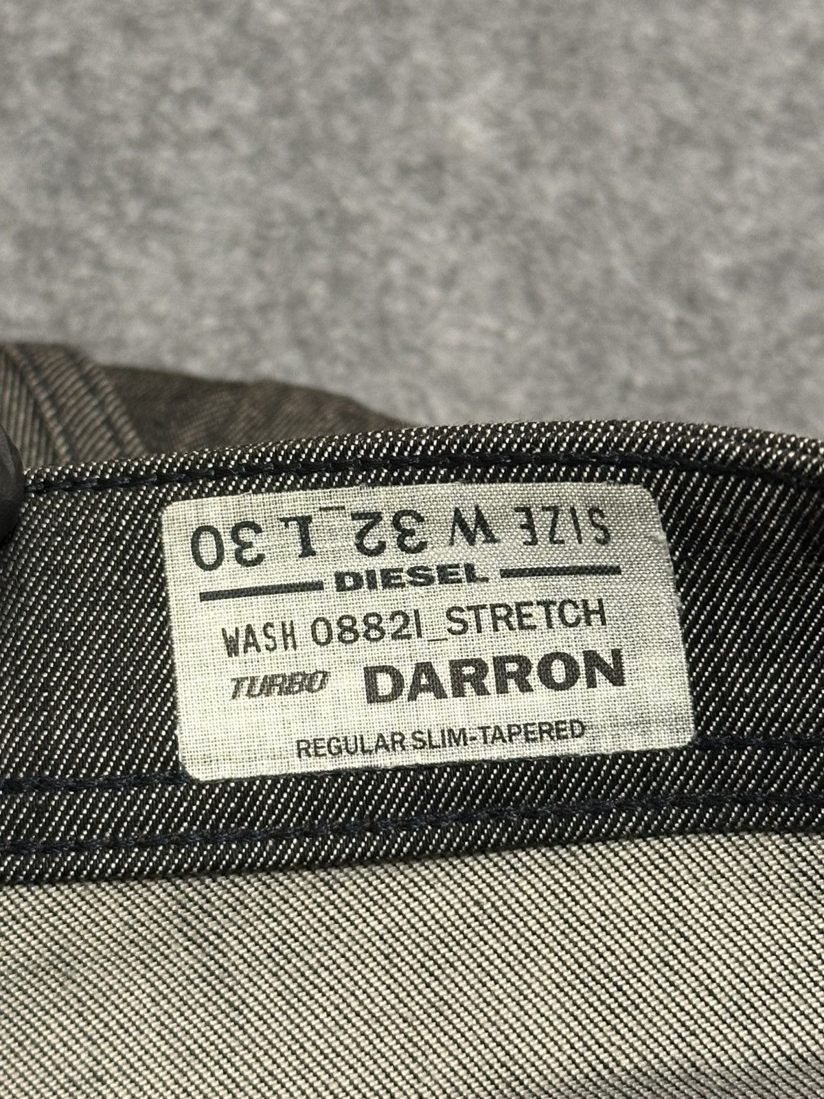 Diesel Diesel Darron jeans in a dark gray. Size US 32 / EU 48 - 15 Thumbnail