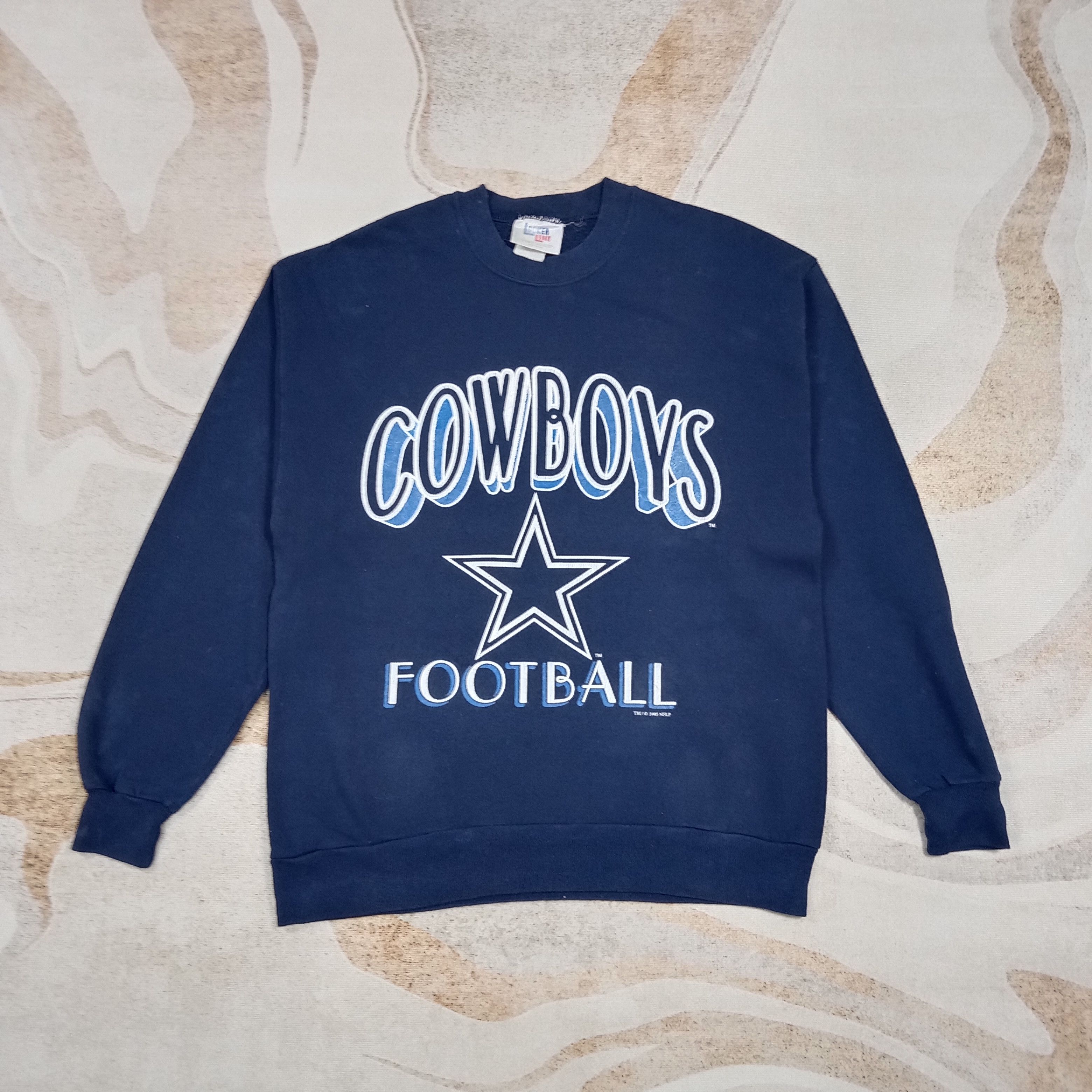 Vintage 90's Dallas Cowboys Football Team Sweatshirt C290N9 Size US M / EU 48-50 / 2 - 1 Thumbnail