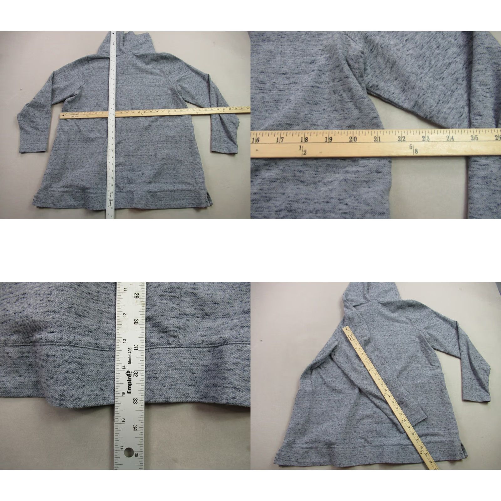 J. Jill J. Jill Sweater Womens XL Long Sleeve Pullover High Neck Outdoors Blue Shirt Size XL / US 12-14 / IT 48-50 - 8 Thumbnail