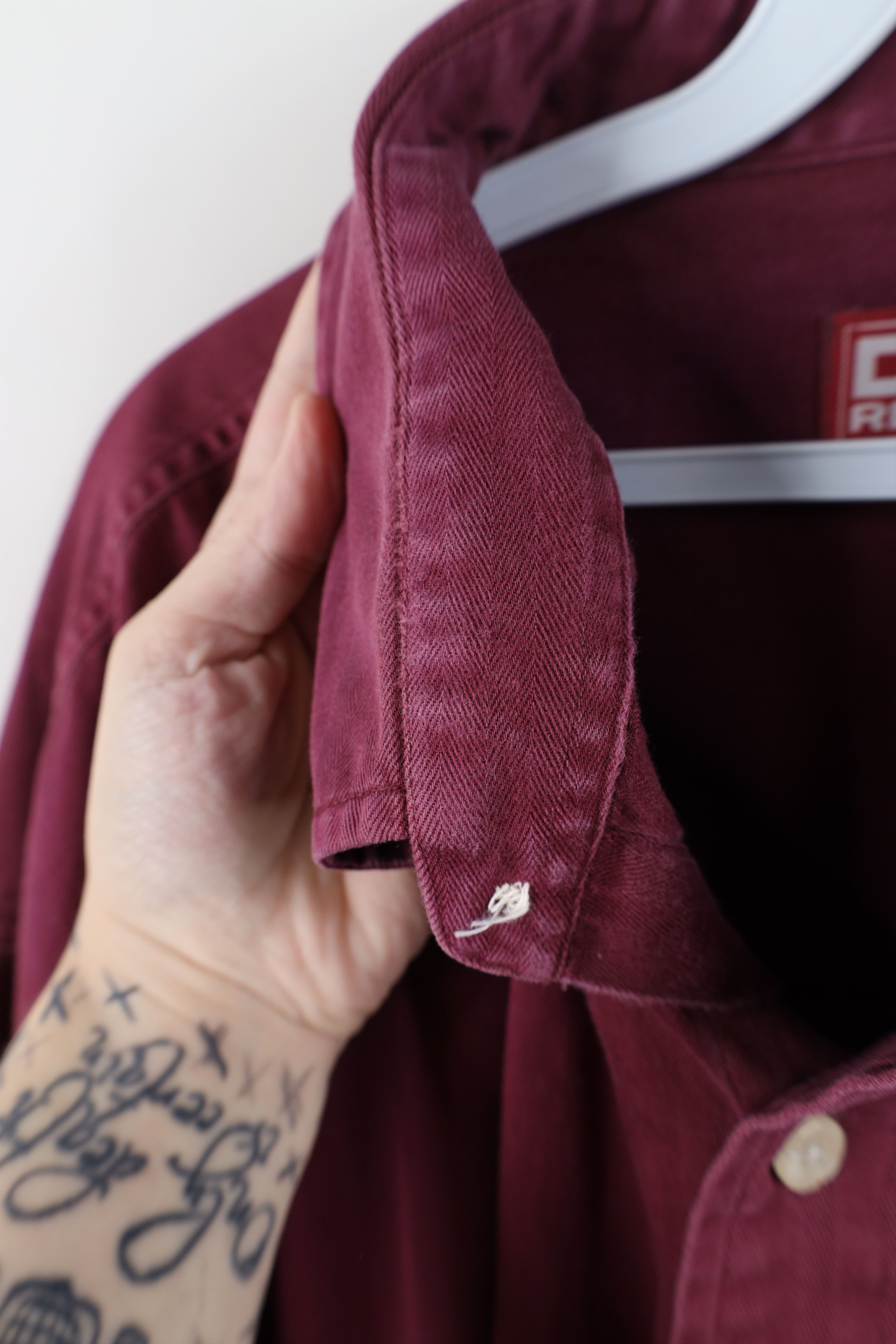 Ralph Lauren Vintage 90s Chaps Ralph Lauren Herringbone Collared Shirt Size US XXL / EU 58 / 5 - 11 Thumbnail