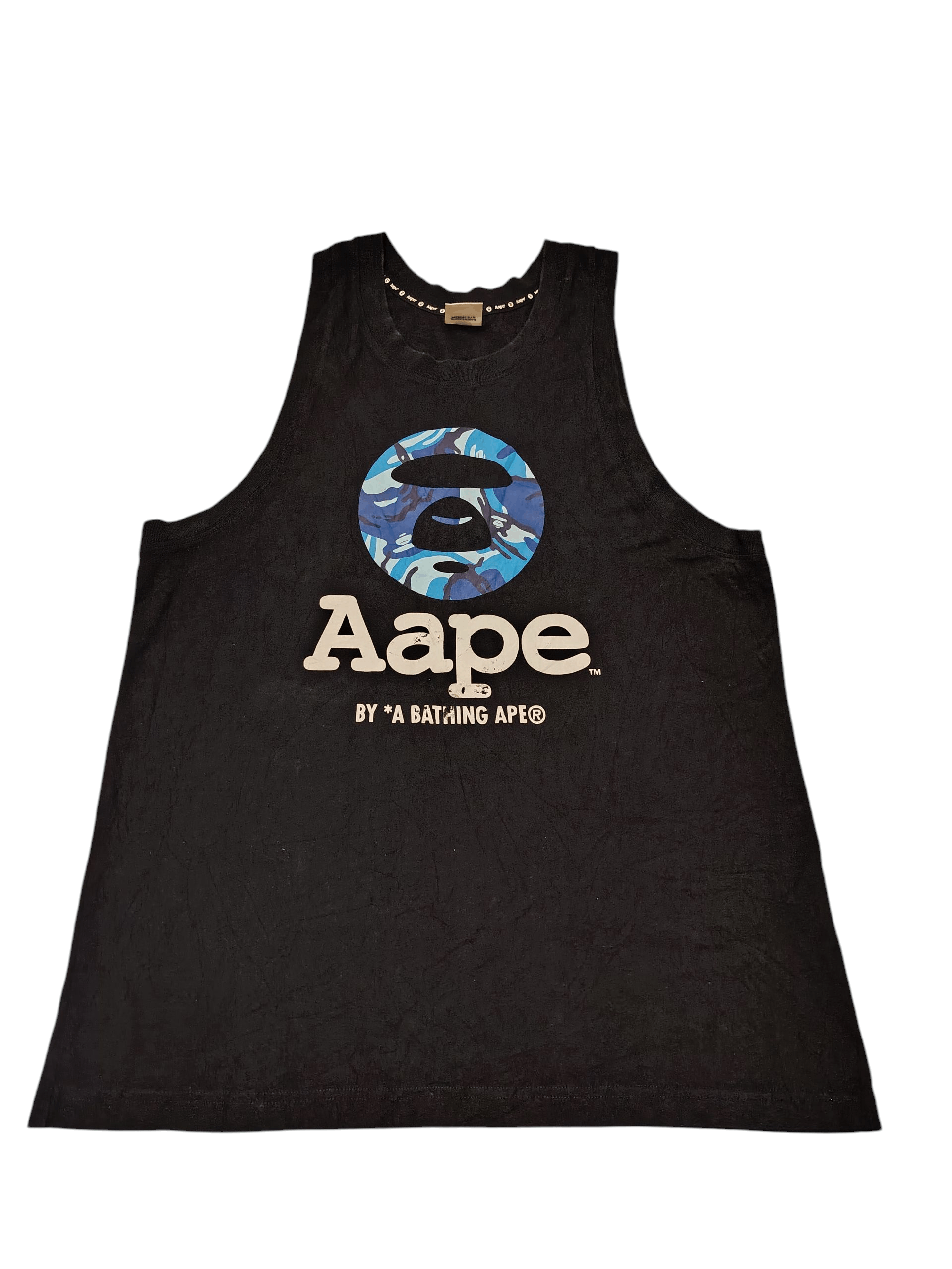 Aape Aape by A Bathing Ape Sleeveless Distressed Size US L / EU 52-54 / 3 - 1 Thumbnail