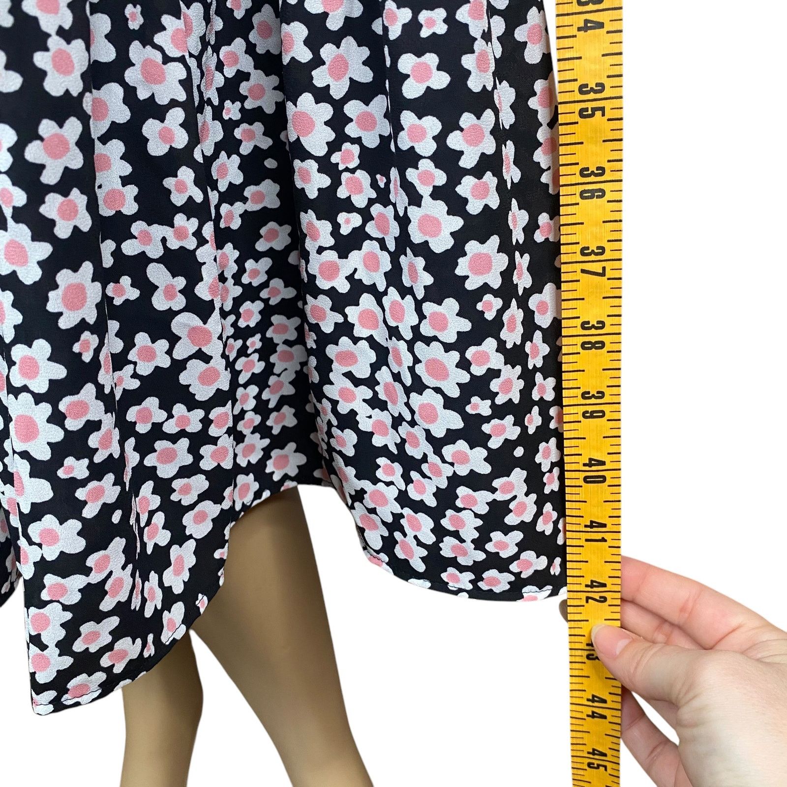 J.Crew J.Crew Ditsy Floral Poppy Garden Midi Dress SZ S Size S / US 4 / IT 40 - 11 Thumbnail