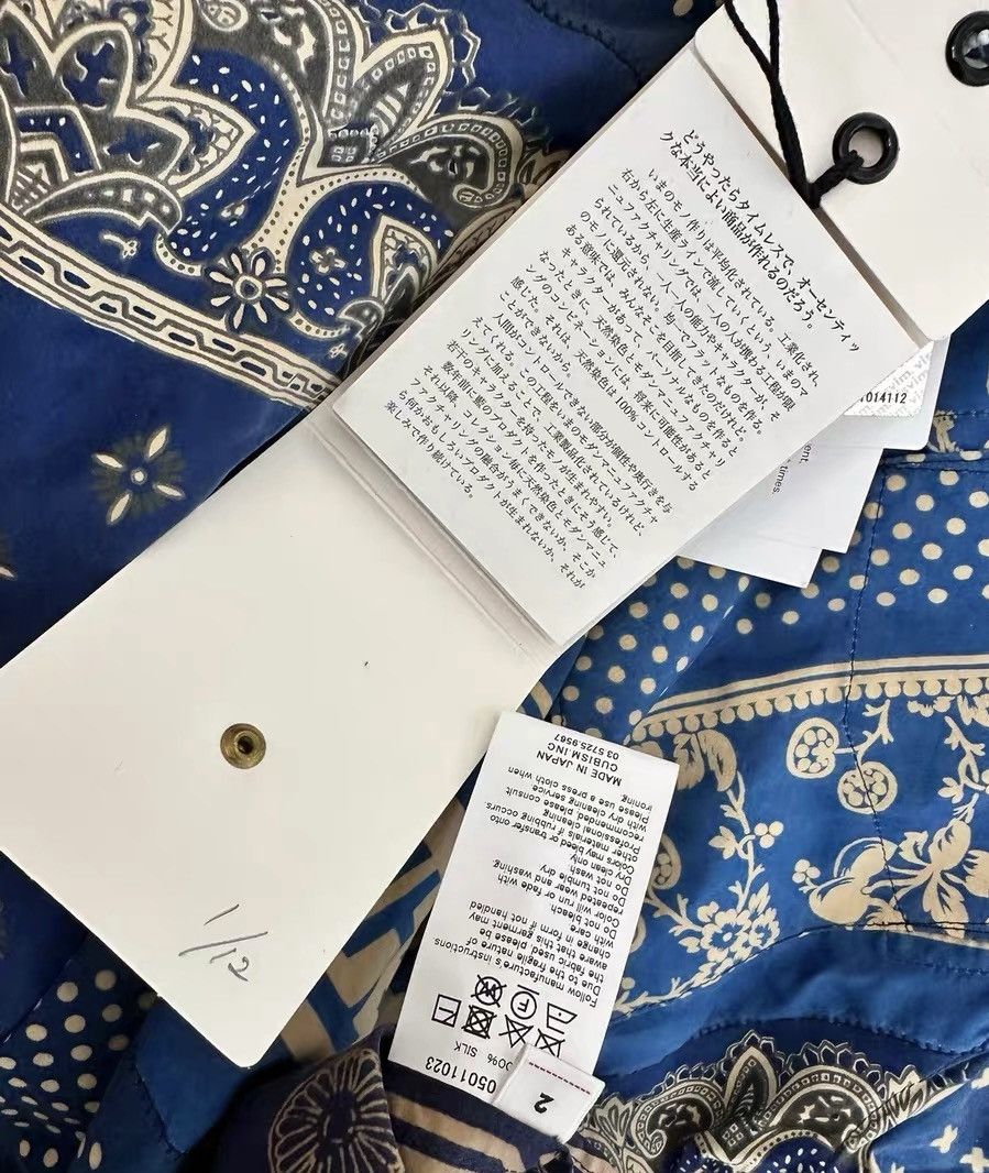 Visvim VISVIM JUMBO SHIRT SILK BANDANA N.D. shirt J6 Size US S / EU 44-46 / 1 - 3 Thumbnail