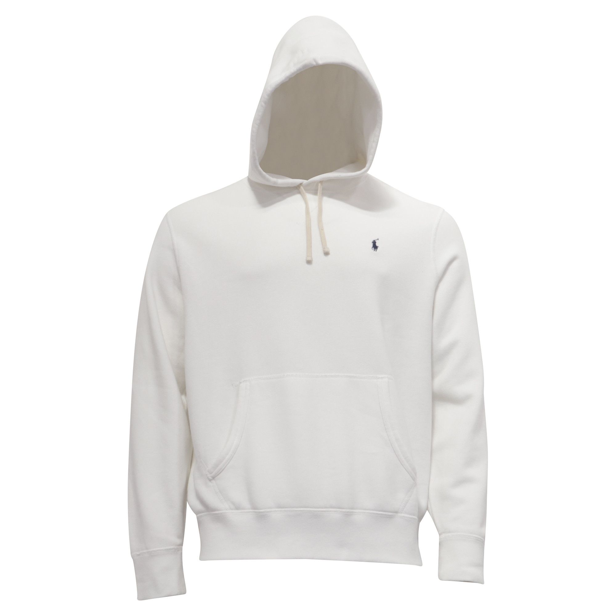 Ralph Lauren Polo Ralph Logo Embroidered Hoodie in White Cotton Size US M / EU 48-50 / 2 - 1 Thumbnail