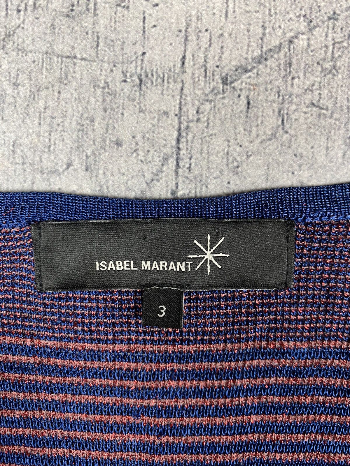 Isabel Marant Isabel Marant Designer Striped Sweater Size S / US 4 / IT 40 - 9 Thumbnail