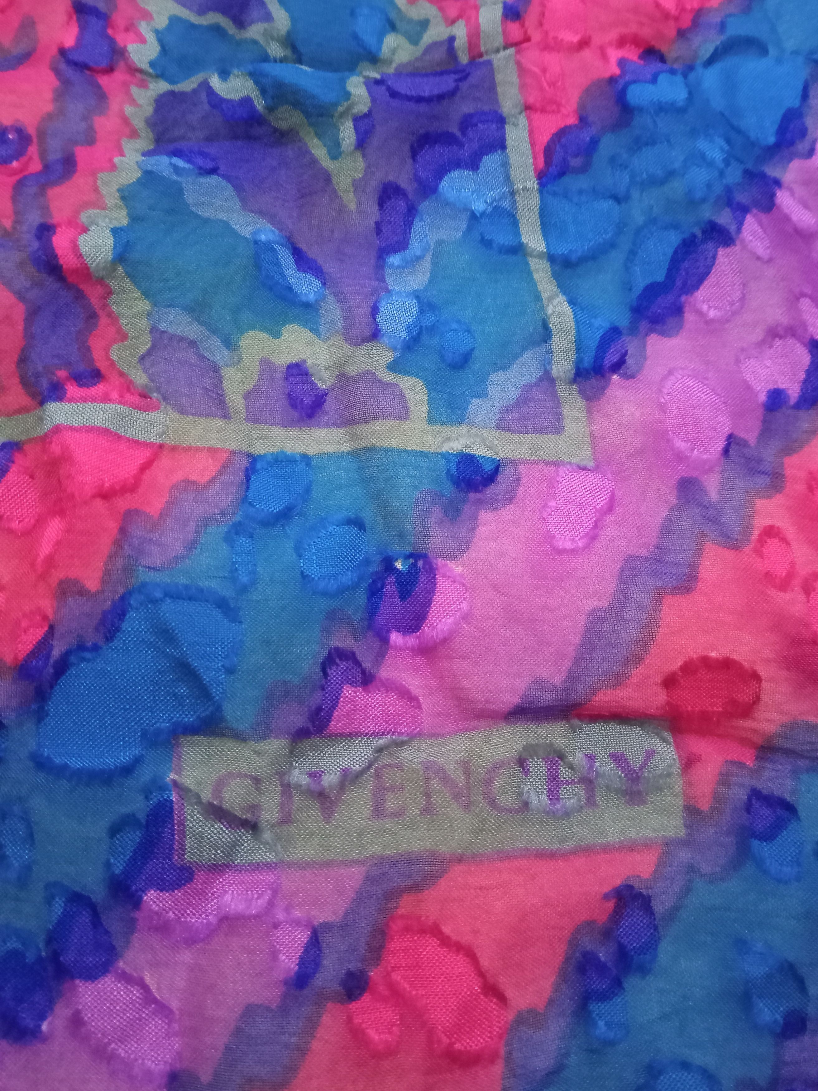 Givenchy Givenchy Silk Vintage Scarf Size ONE SIZE - 2 Thumbnail