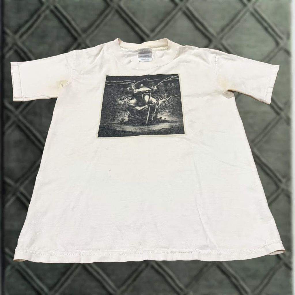 Fruit Of The Loom VINTAGE Yoda Weed Shirt Parody Tee 90s Size S White Cotton Crew Neck Short Sleeve Men Size US S / EU 44-46 / 1 - 1 Thumbnail