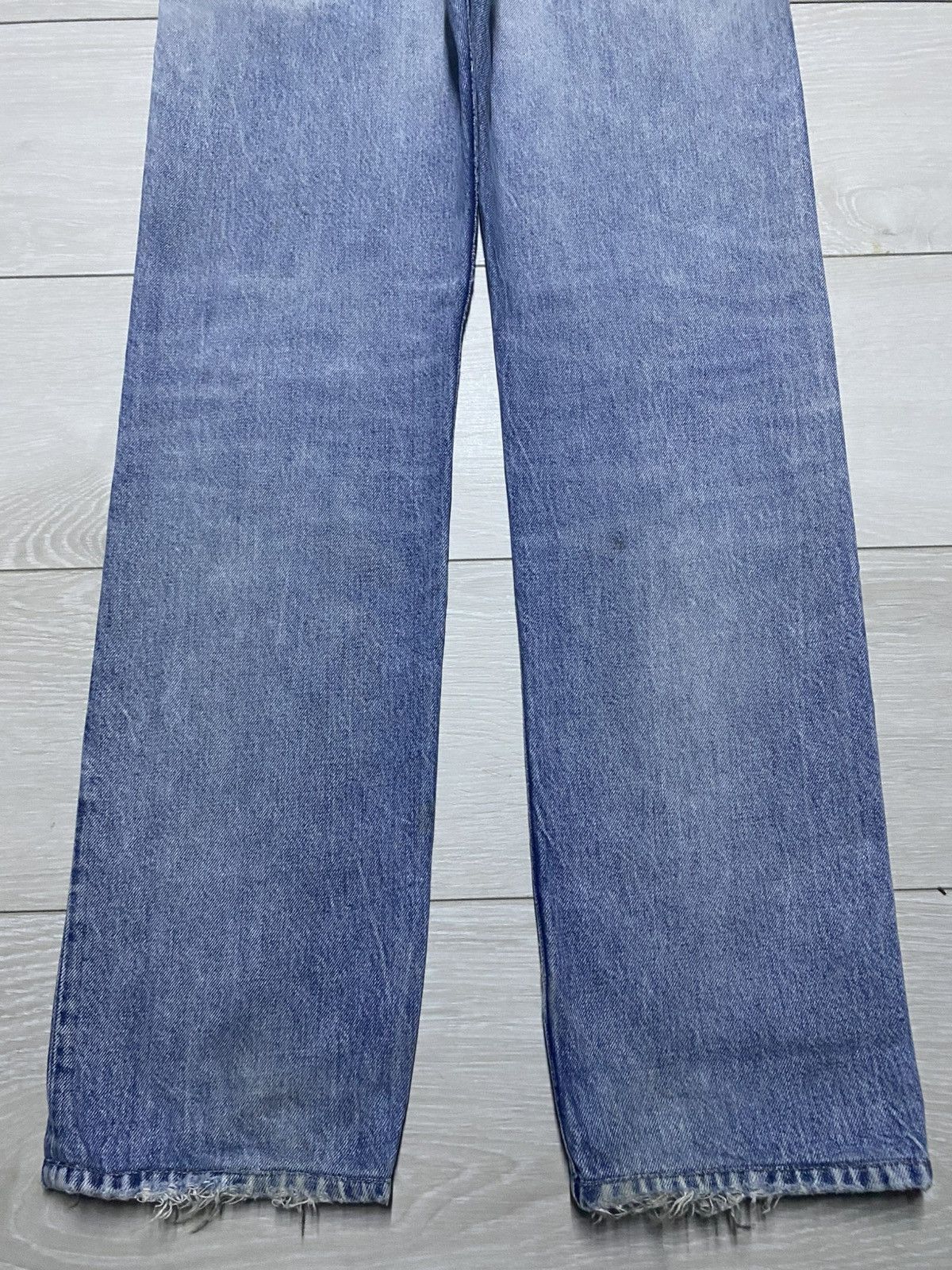 Diesel Black Gold Vintage Diesel Black Gold Selvedge Distressed Slim Jeans Size US 32 / EU 48 - 6 Thumbnail