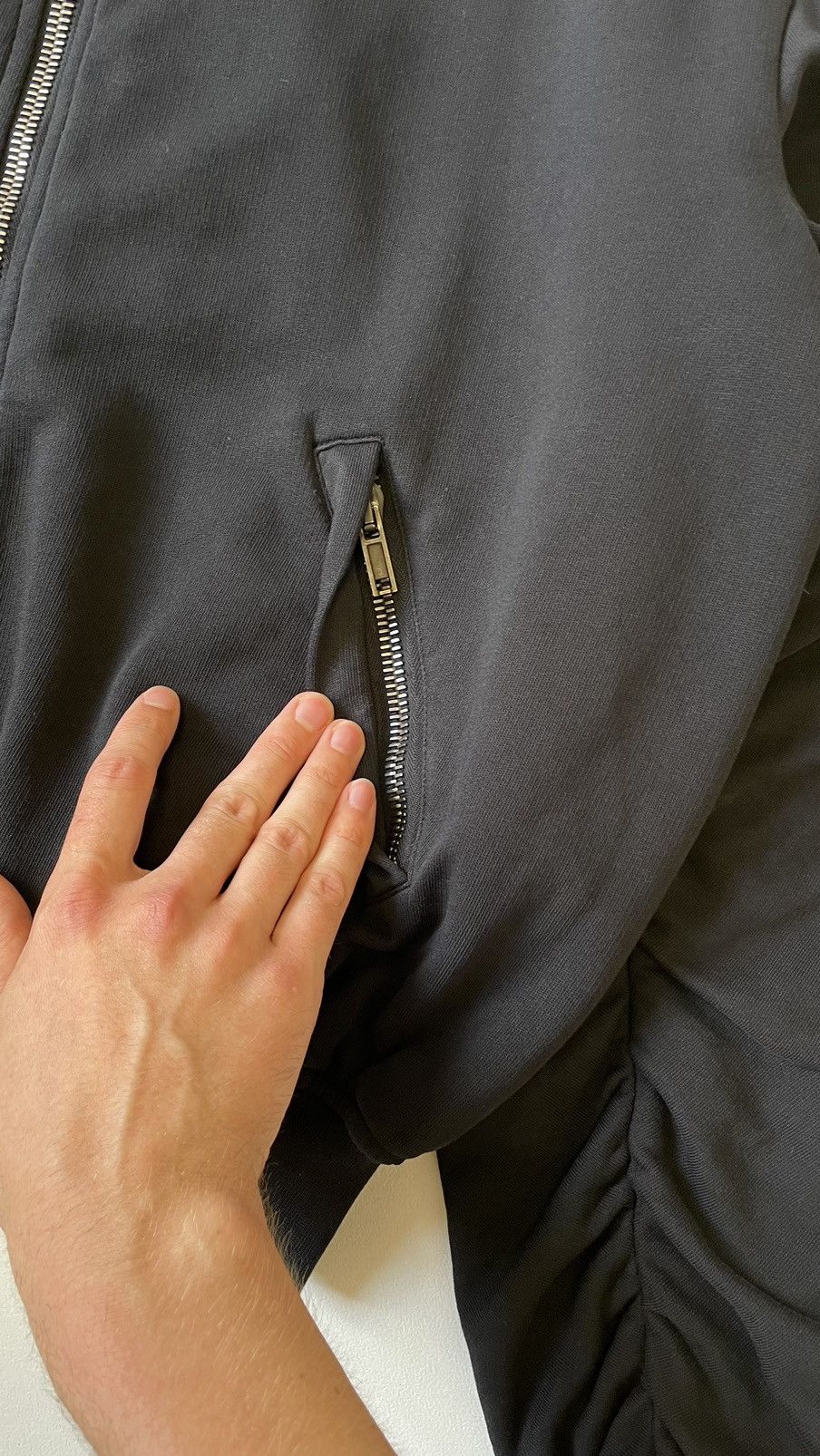 Haider Ackermann A/W 14 Perth Black Cotton Bomber Jacket Size US M / EU 48-50 / 2 - 7 Thumbnail