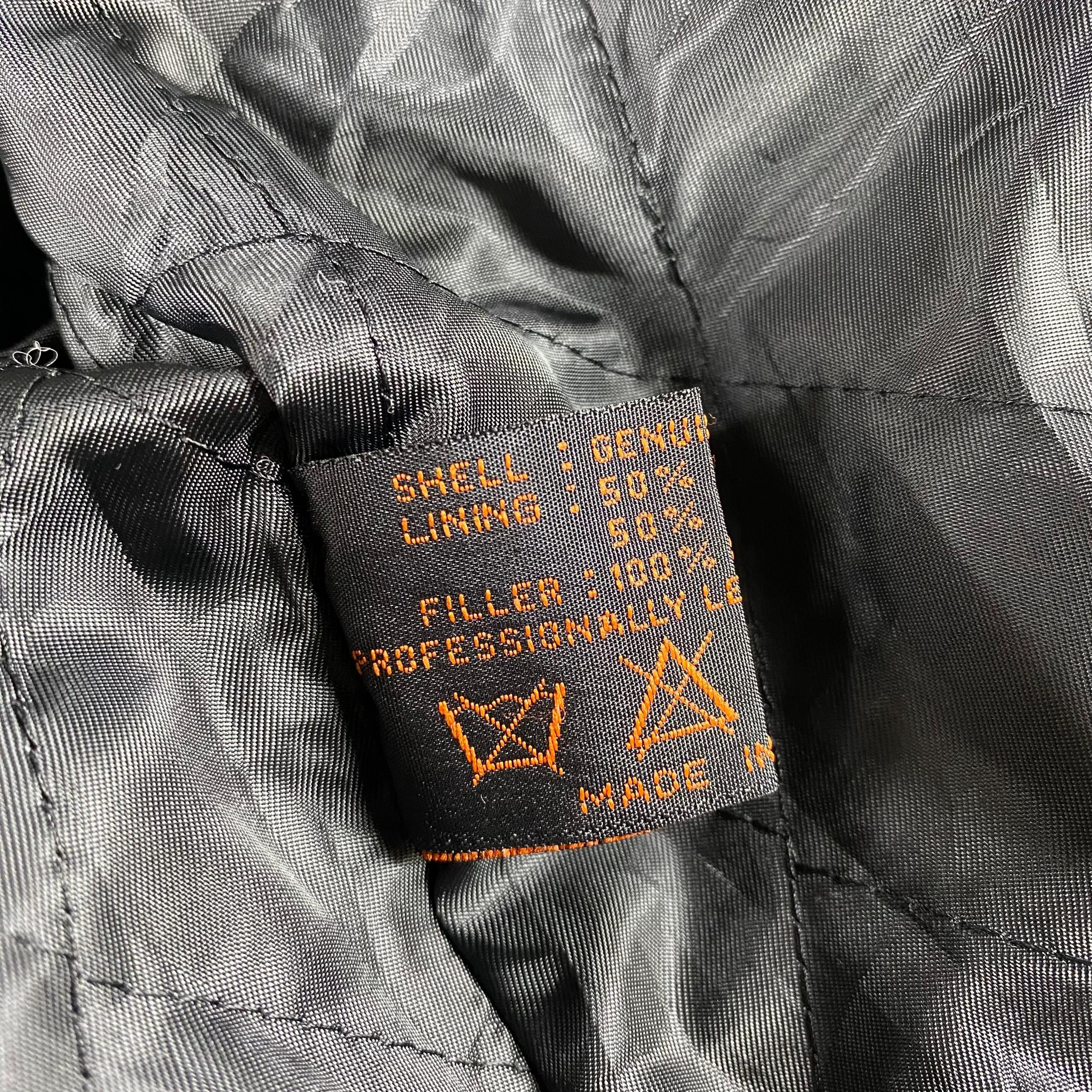 Japanese Brand Vintage 90s Booby Motorcycles Racing Leather Jacket Size US M / EU 48-50 / 2 - 12 Thumbnail