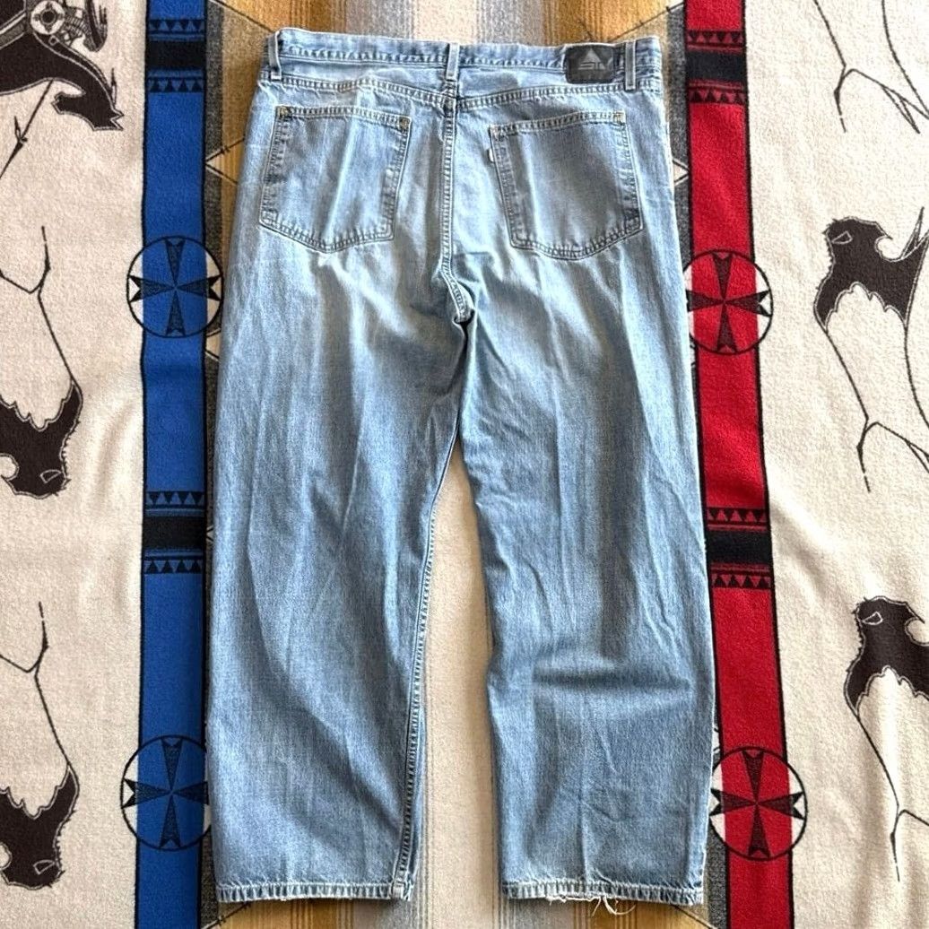 Levi's VINTAGE Levis SilverTab Jeans Mens 40x30 Low Loose Baggy Denim Y2K Skater Size US 40 / EU 56 - 2 Thumbnail