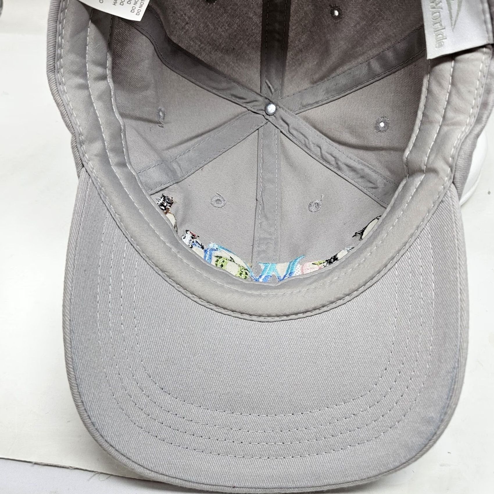 Vintage Seaworld Hat Baseball Cap Strapback Dad Outdoor NWT Gray One Size Men Adjustable Size ONE SIZE - 6 Thumbnail